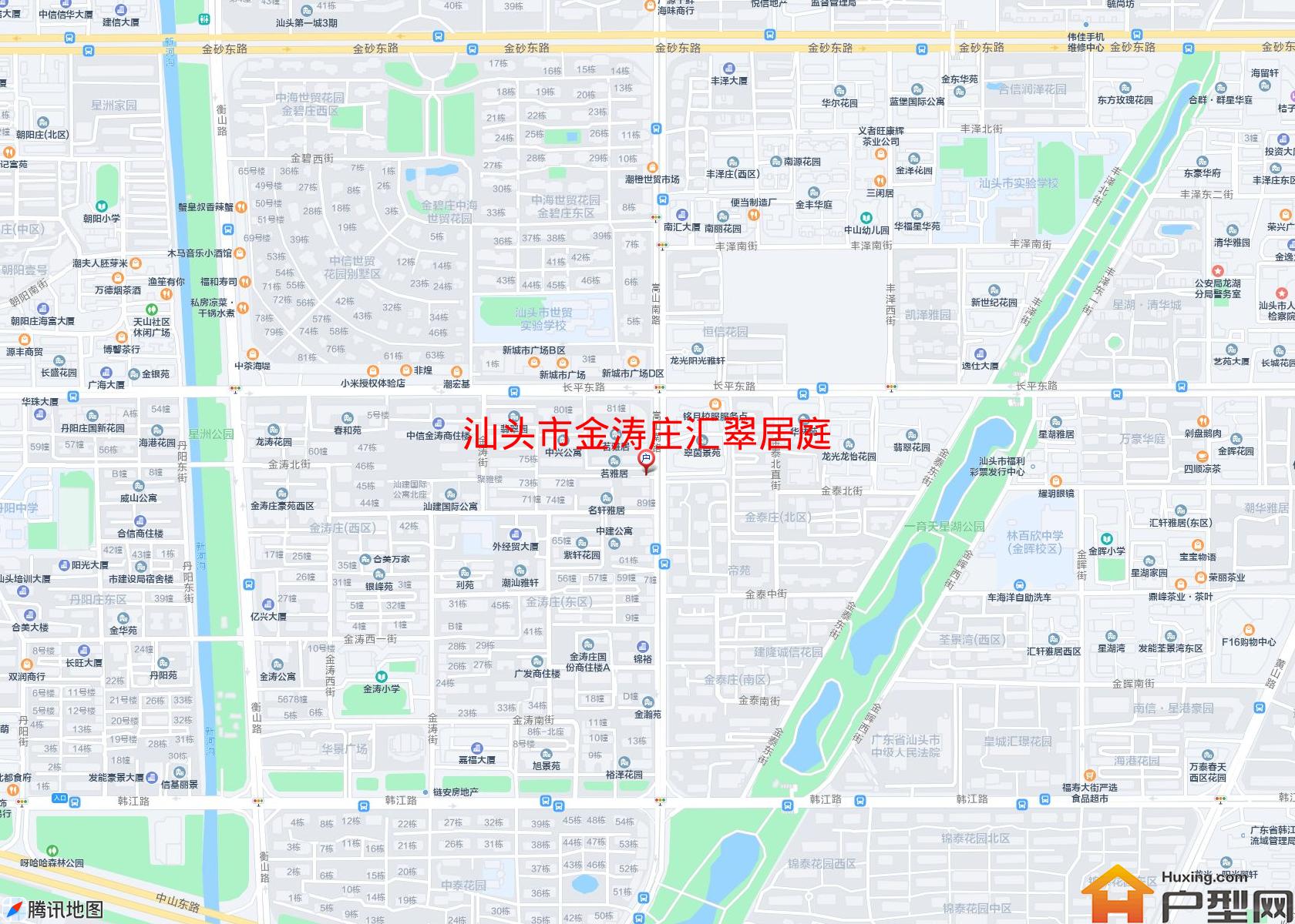 金涛庄汇翠居庭小区 - 户型网