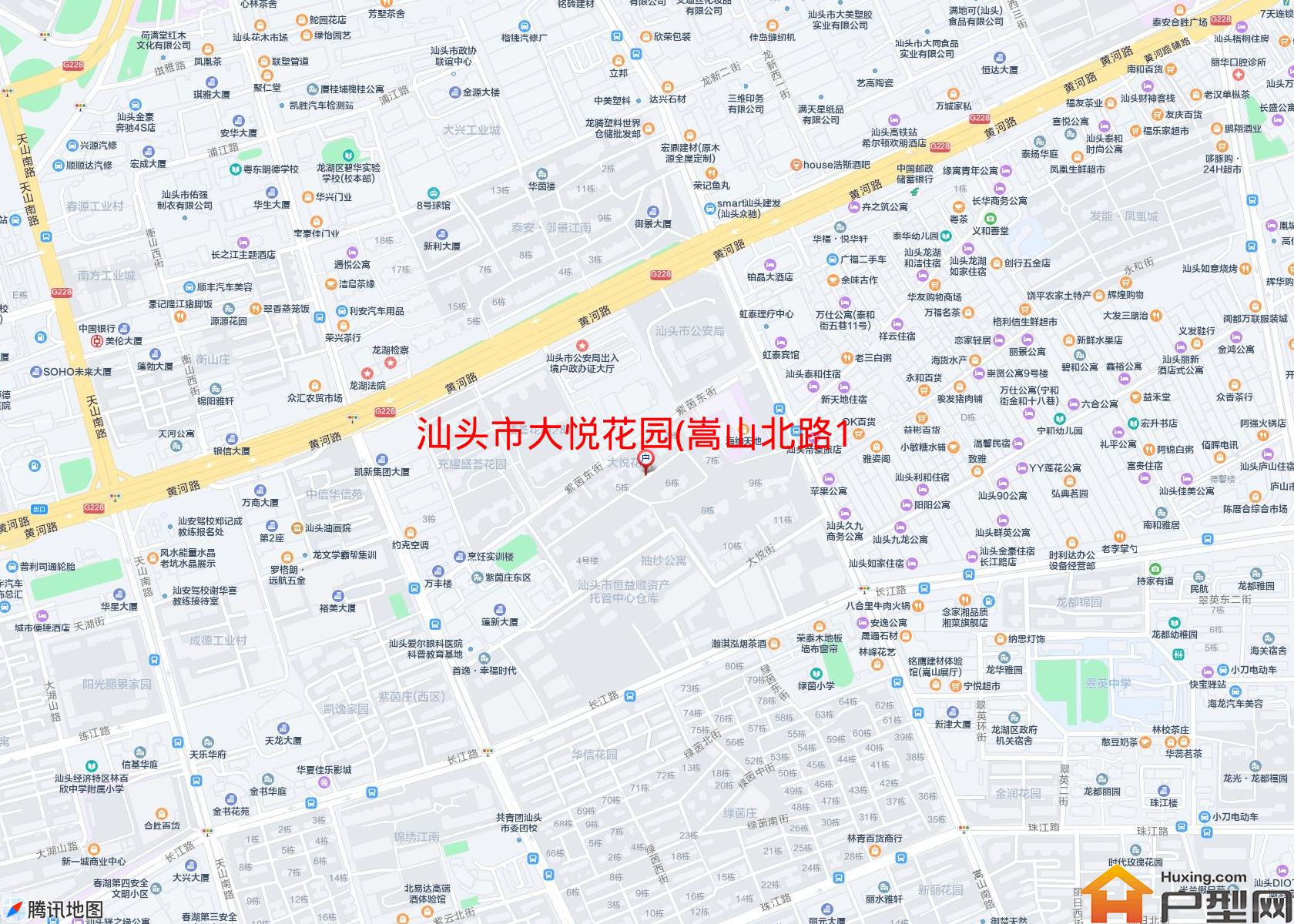 大悦花园(嵩山北路115号)小区 - 户型网