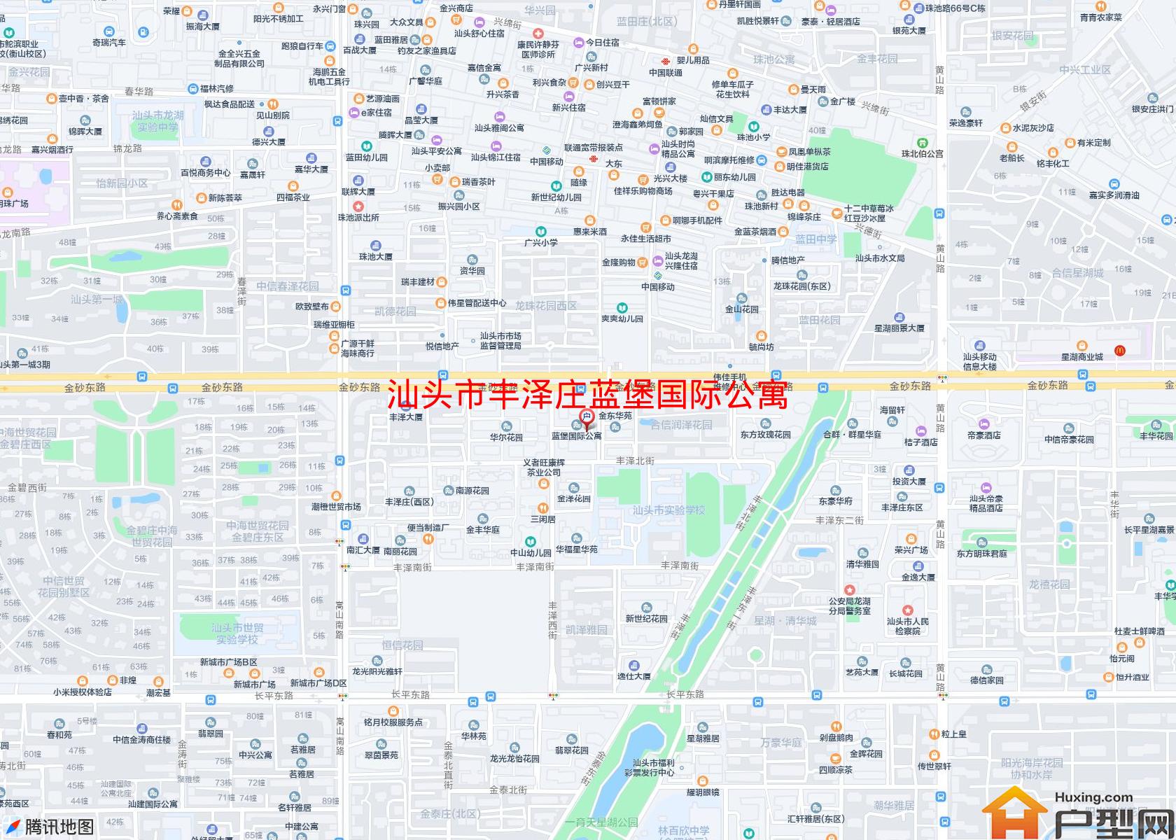 丰泽庄蓝堡国际公寓小区 - 户型网