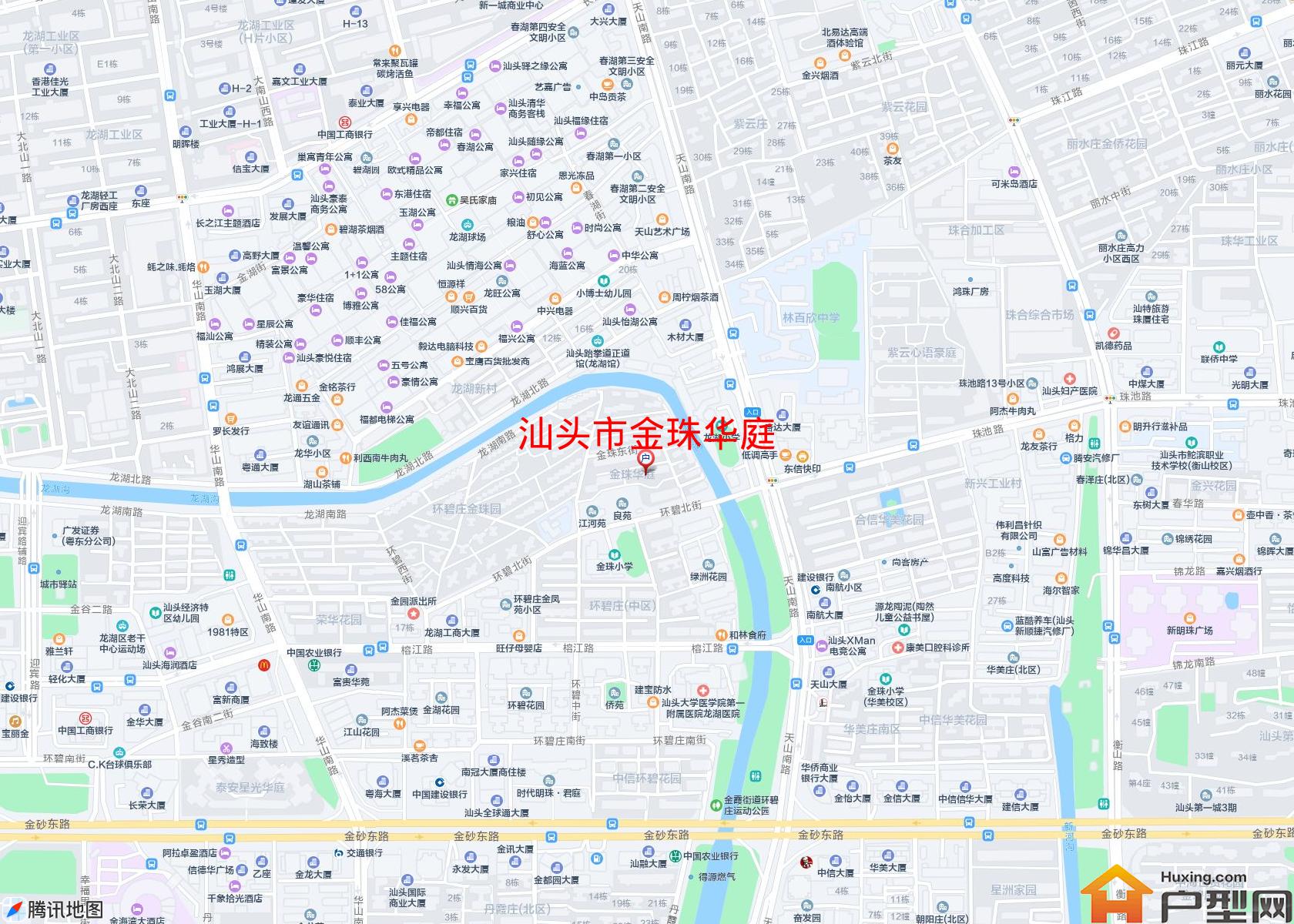 金珠华庭小区 - 户型网