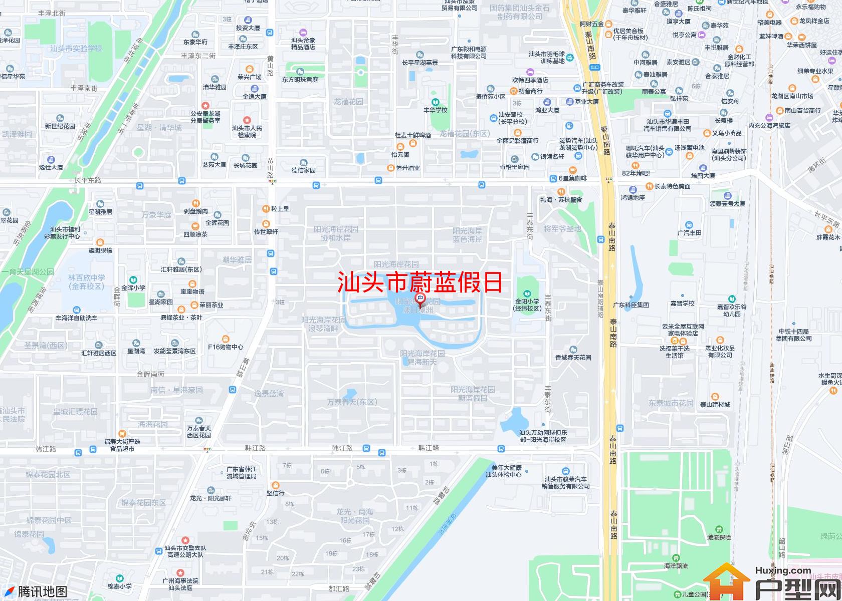 蔚蓝假日小区 - 户型网