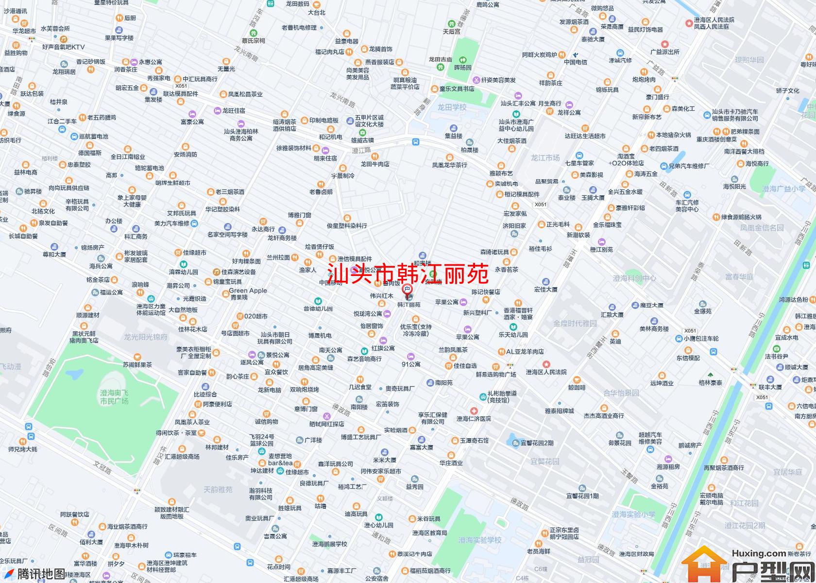 韩江丽苑小区 - 户型网