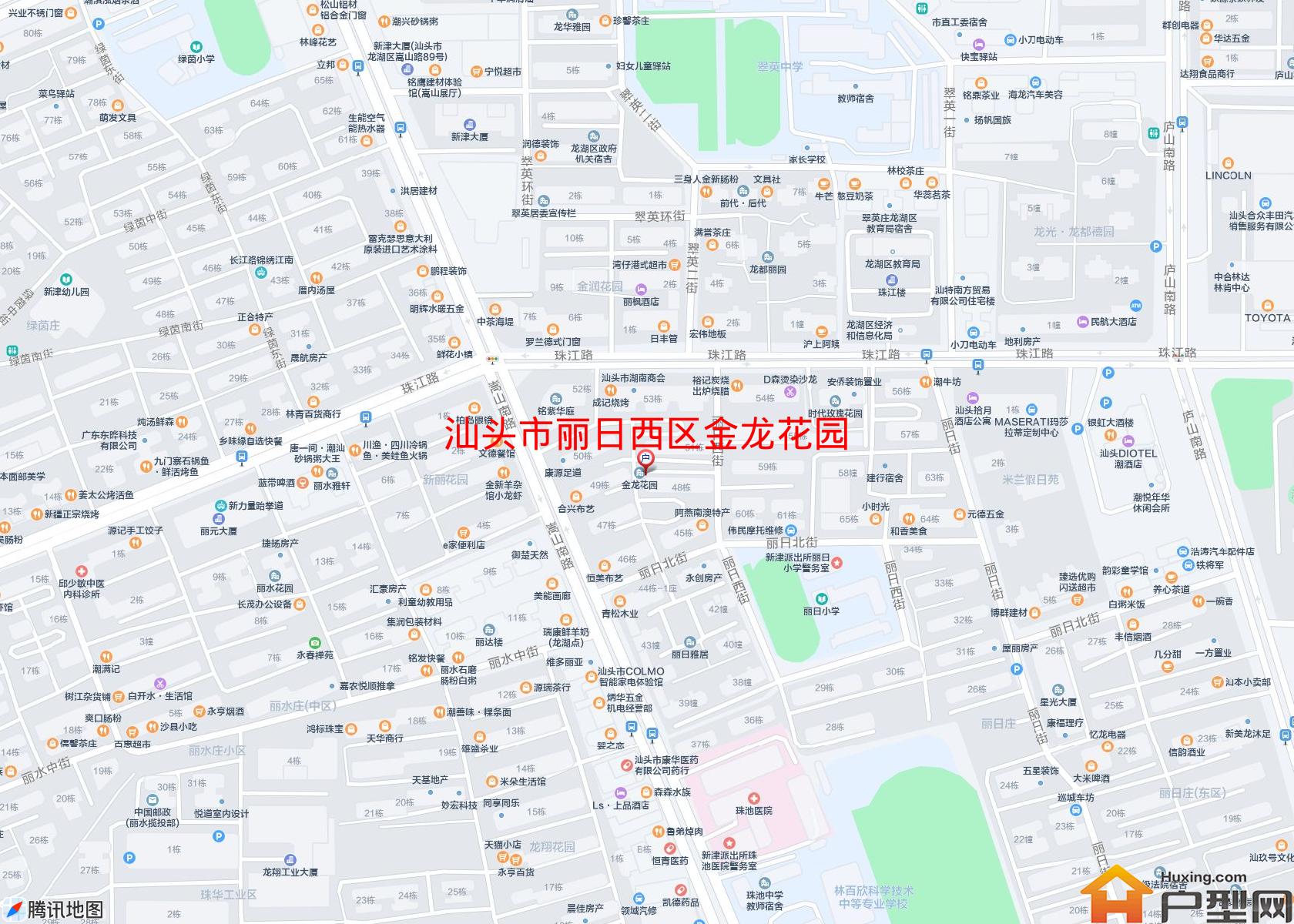 丽日西区金龙花园小区 - 户型网