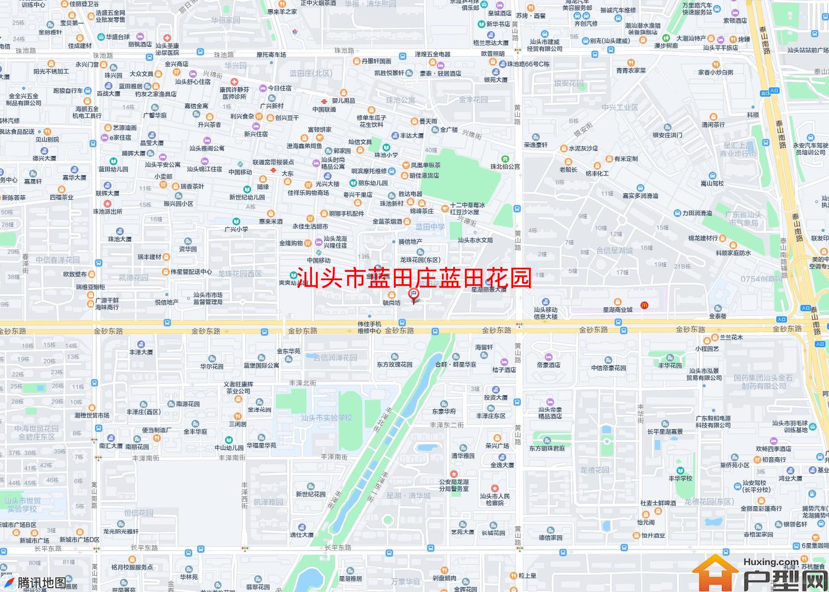 蓝田庄蓝田花园小区 - 户型网