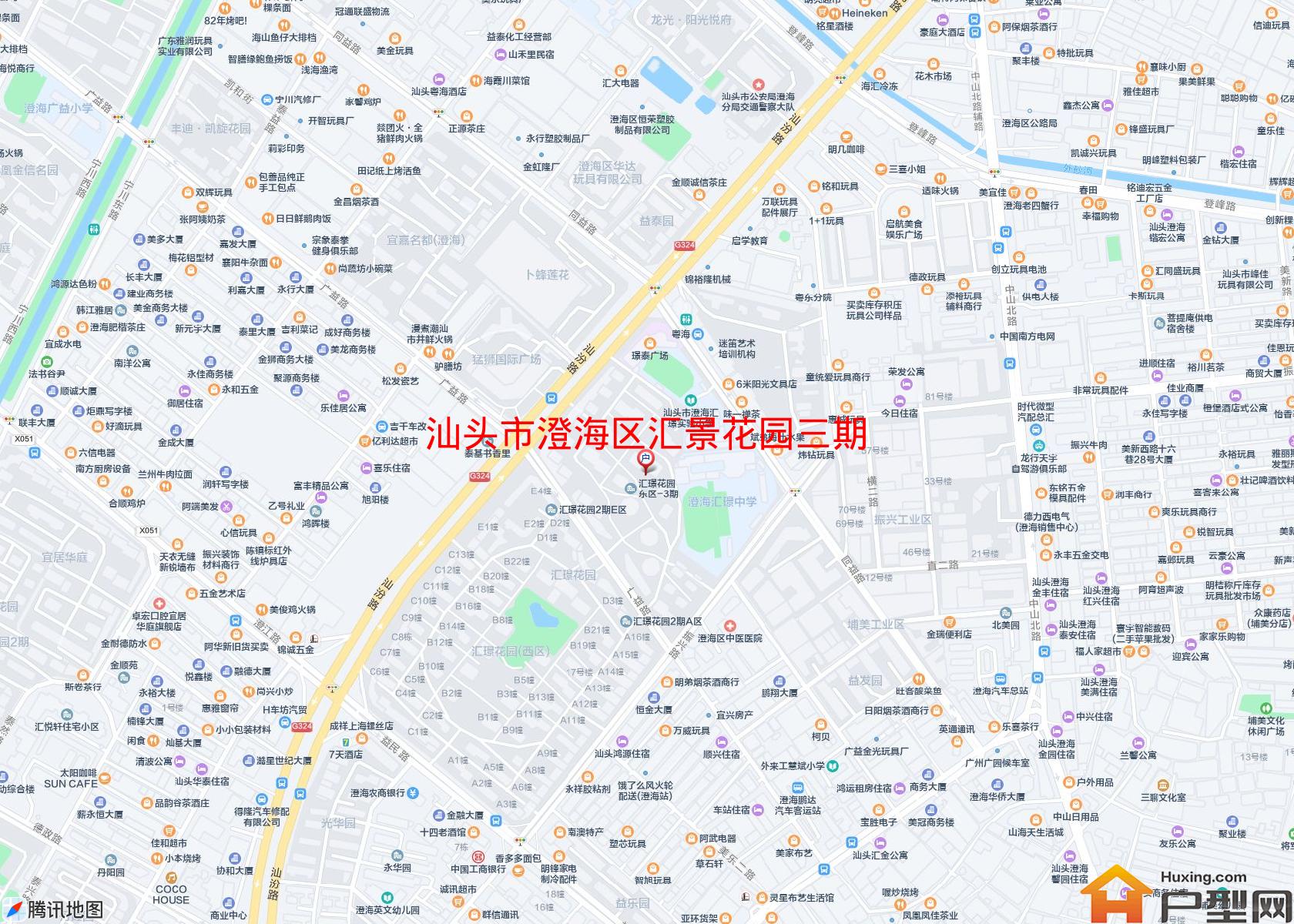 澄海区汇景花园三期小区 - 户型网
