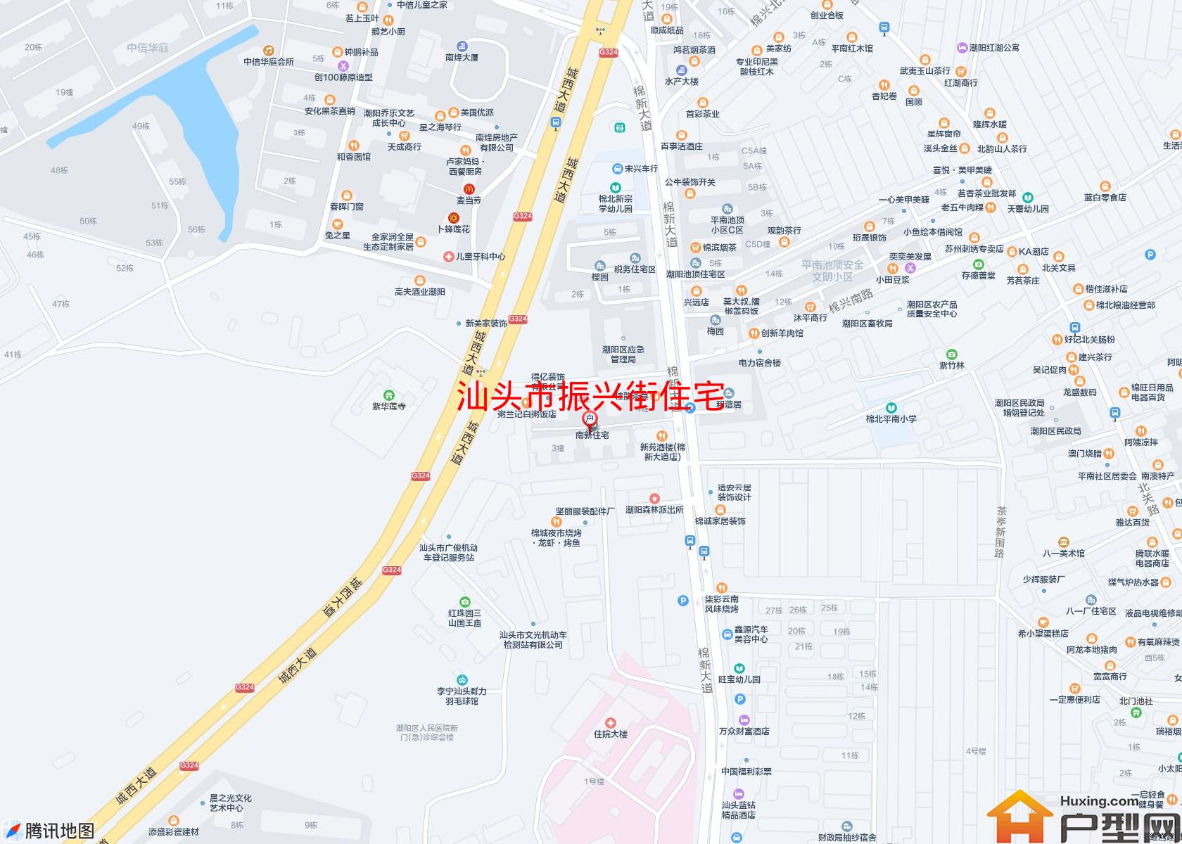 振兴街住宅小区 - 户型网