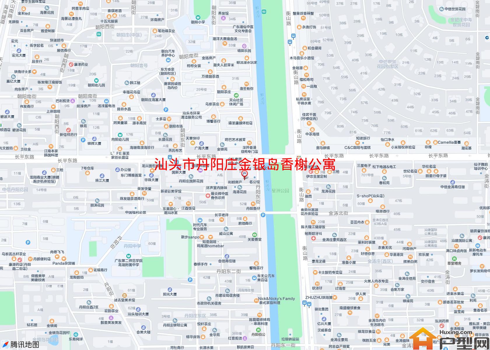 丹阳庄金银岛香榭公寓小区 - 户型网