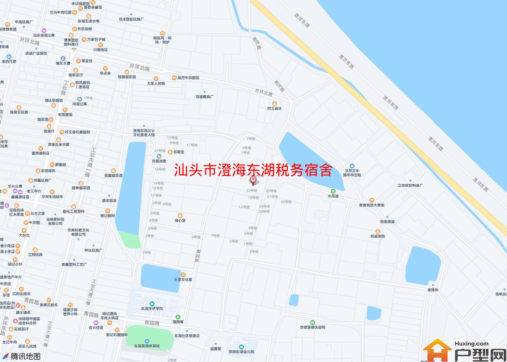 澄海东湖税务宿舍小区 - 户型网