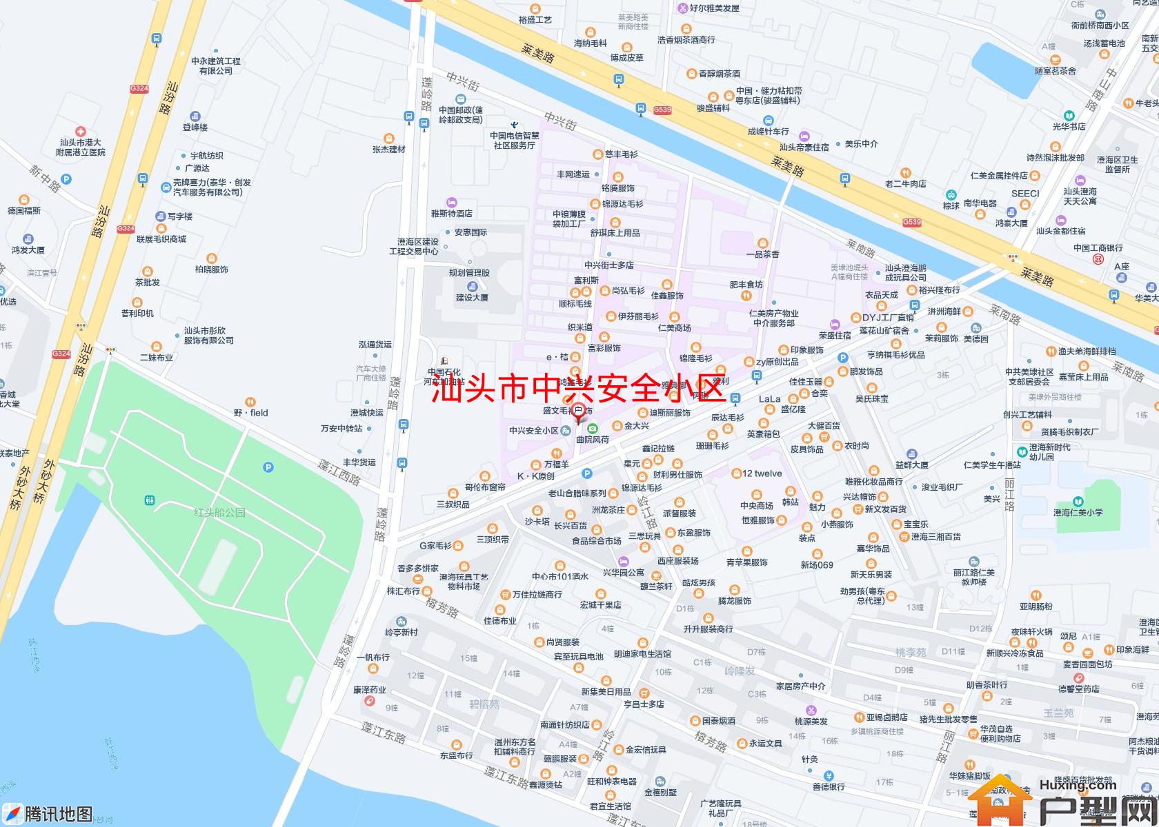 中兴安全小区小区 - 户型网