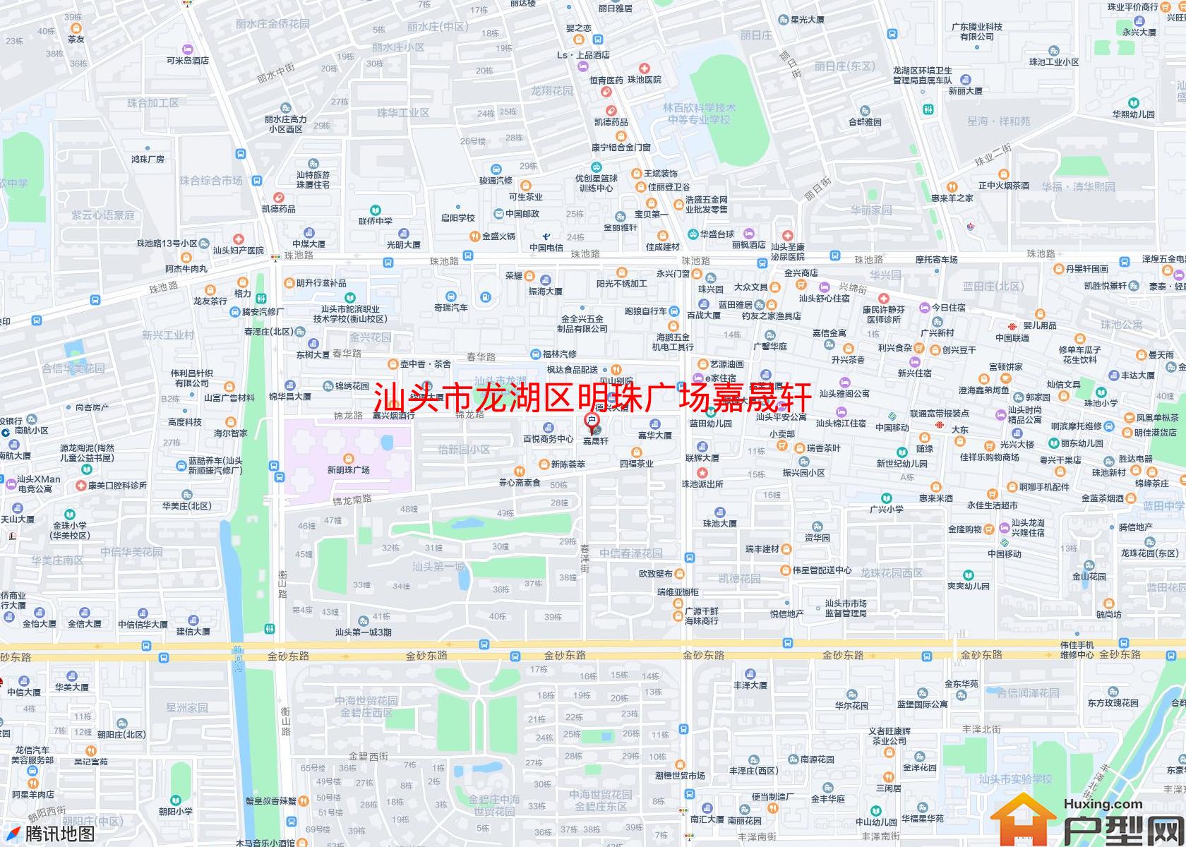 龙湖区明珠广场嘉晟轩小区 - 户型网