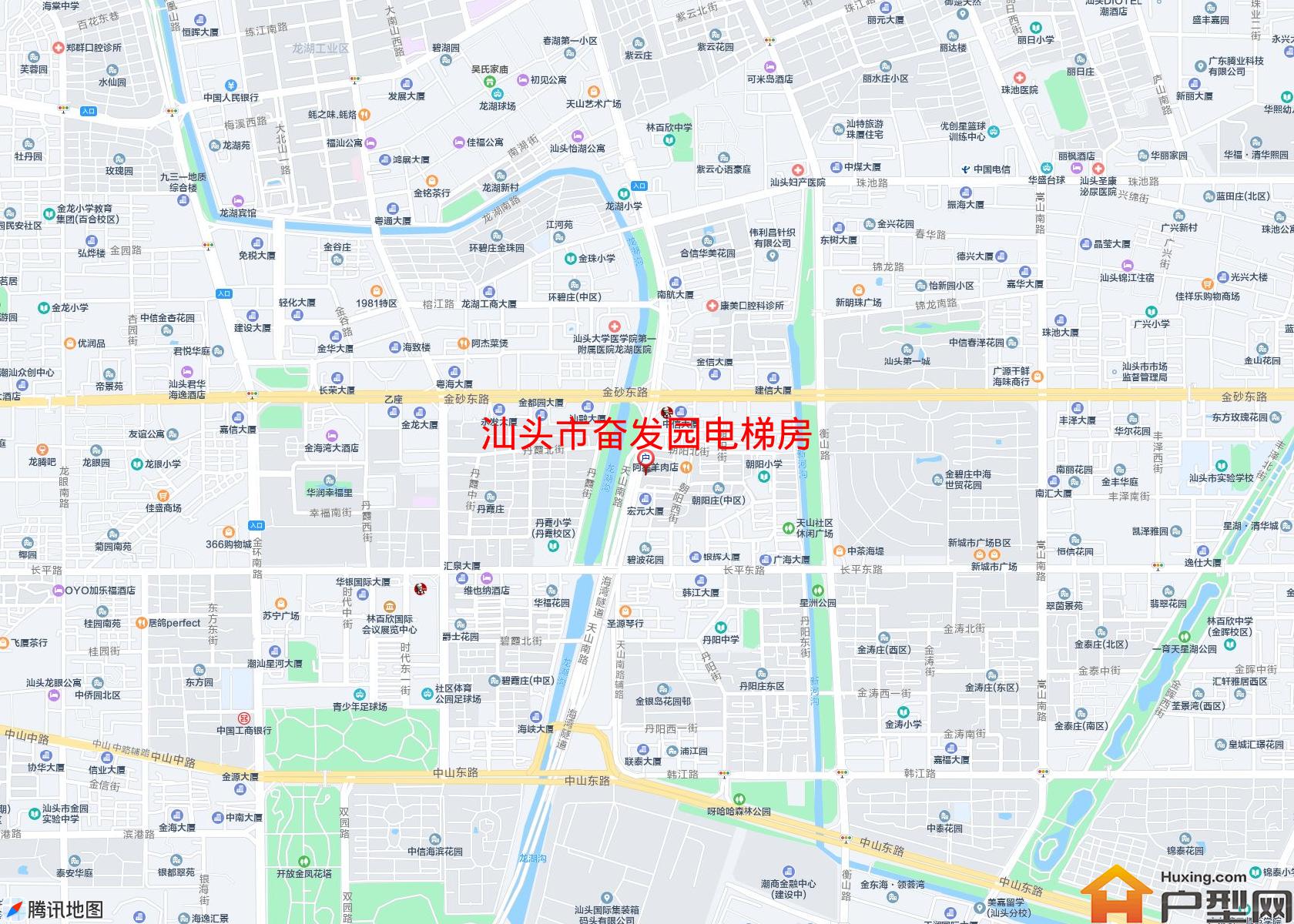 奋发园电梯房小区 - 户型网