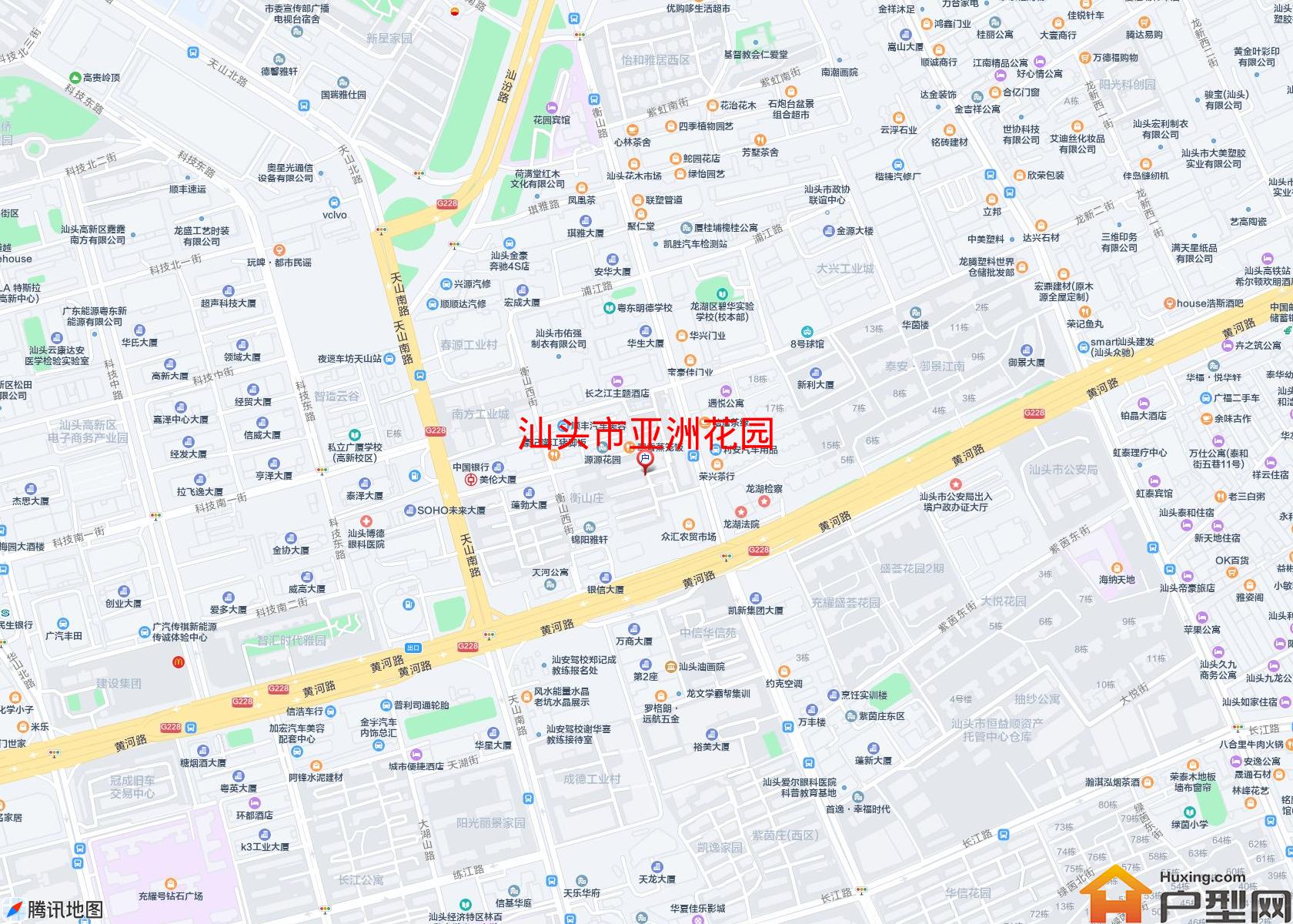 亚洲花园小区 - 户型网