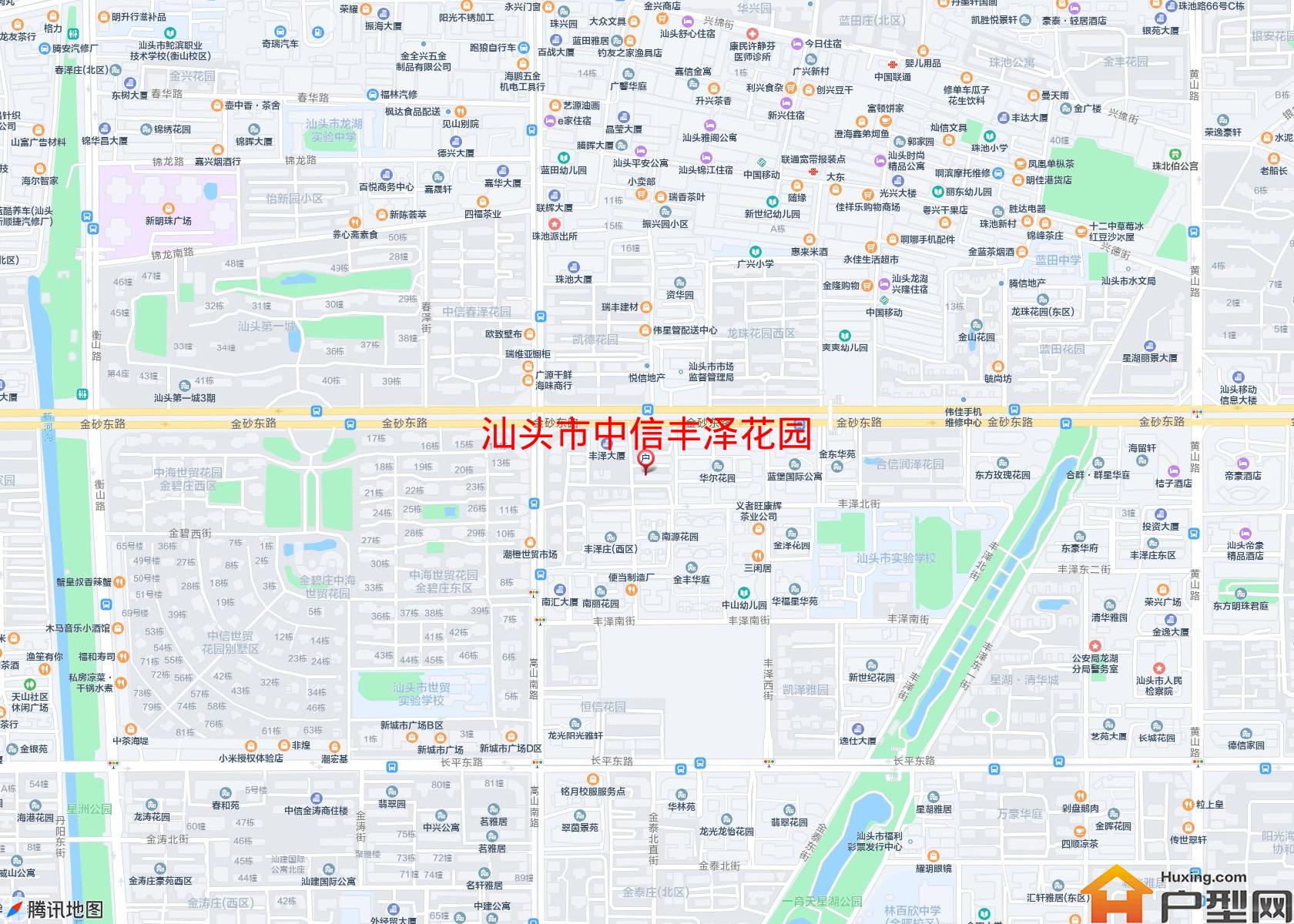 中信丰泽花园小区 - 户型网