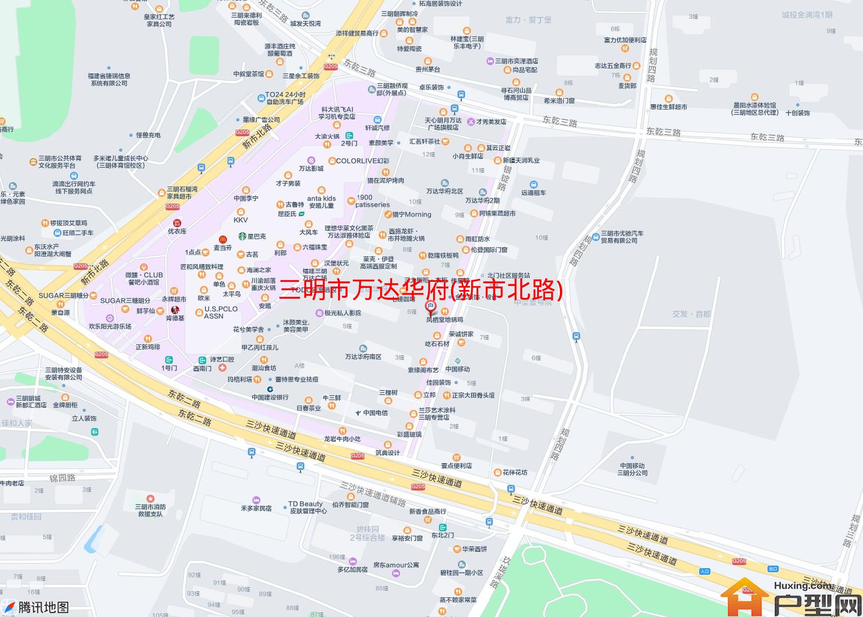 万达华府(新市北路)小区 - 户型网