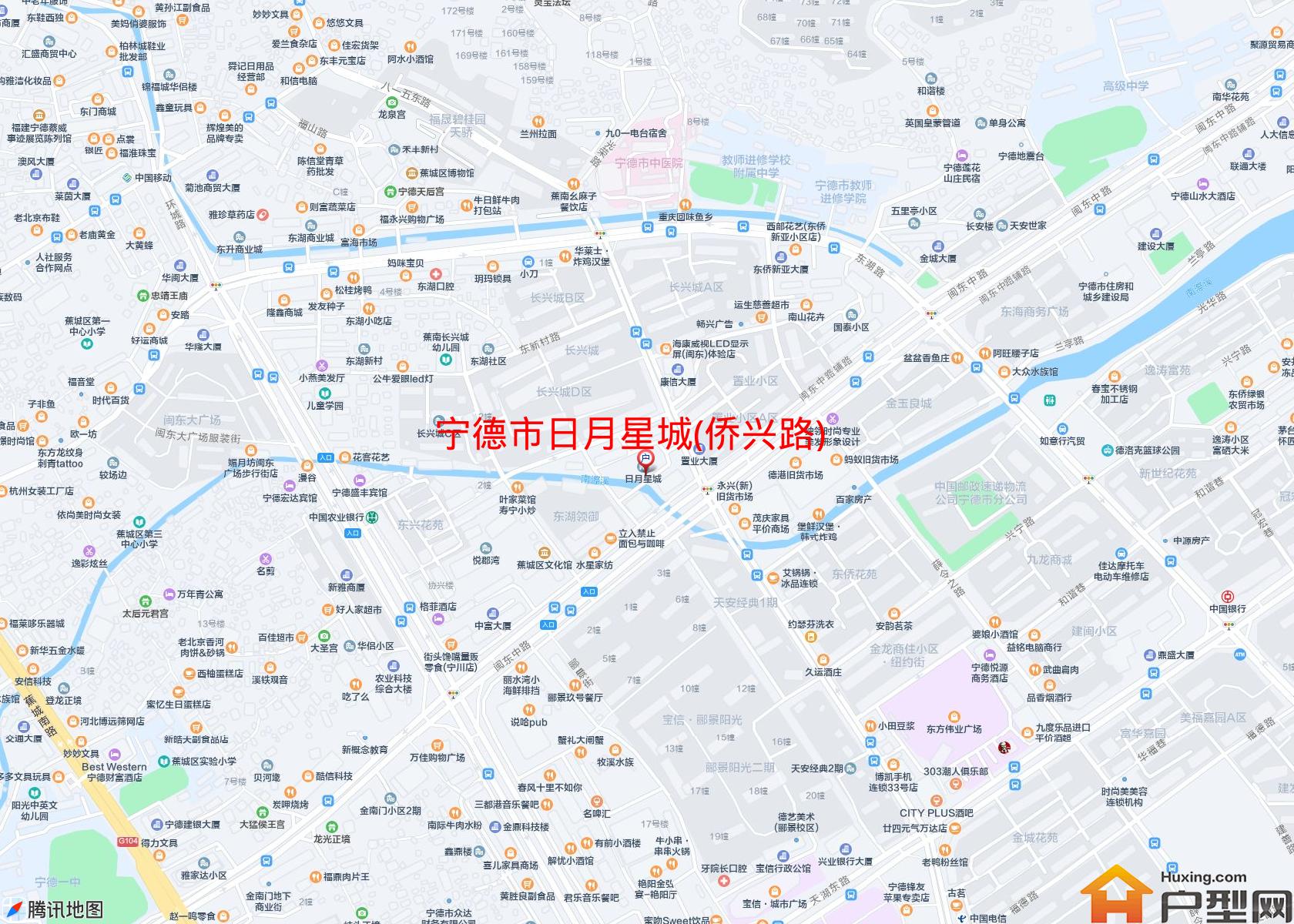 日月星城(侨兴路)小区 - 户型网