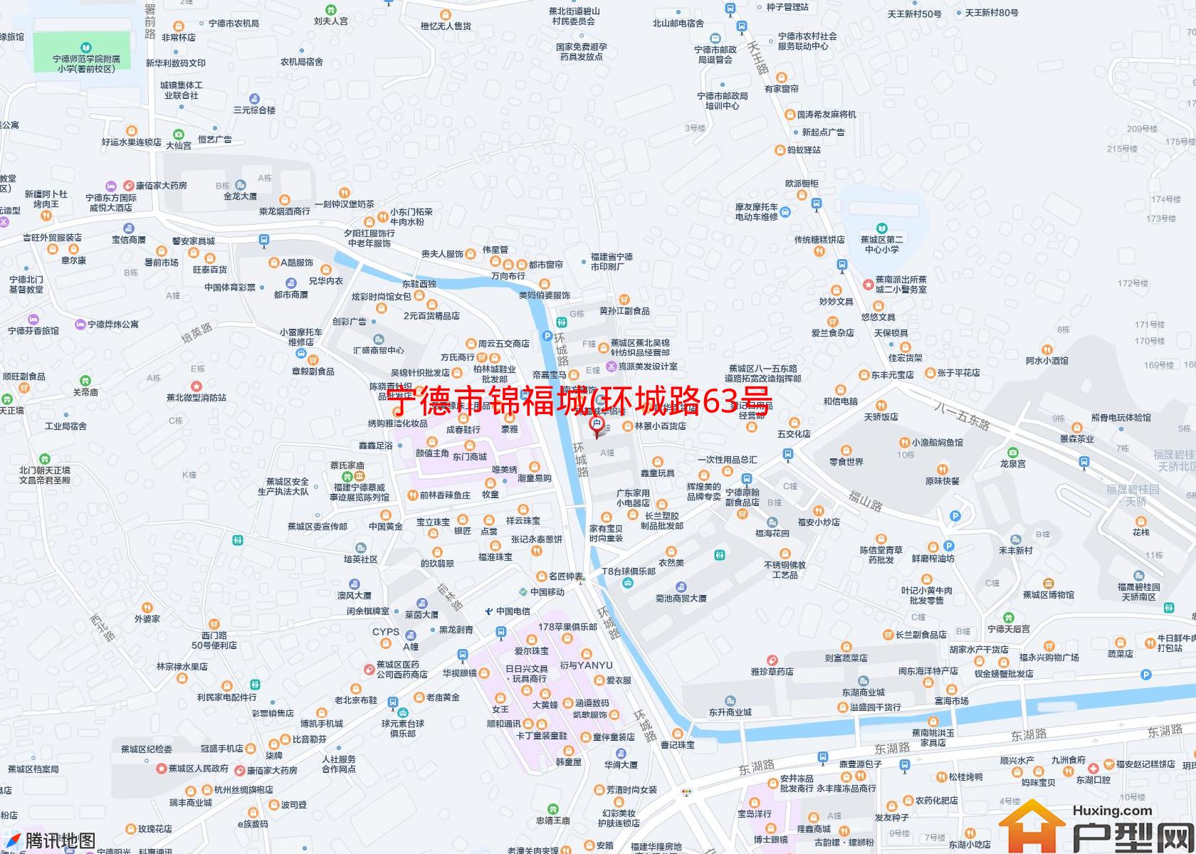 锦福城(环城路63号)小区 - 户型网