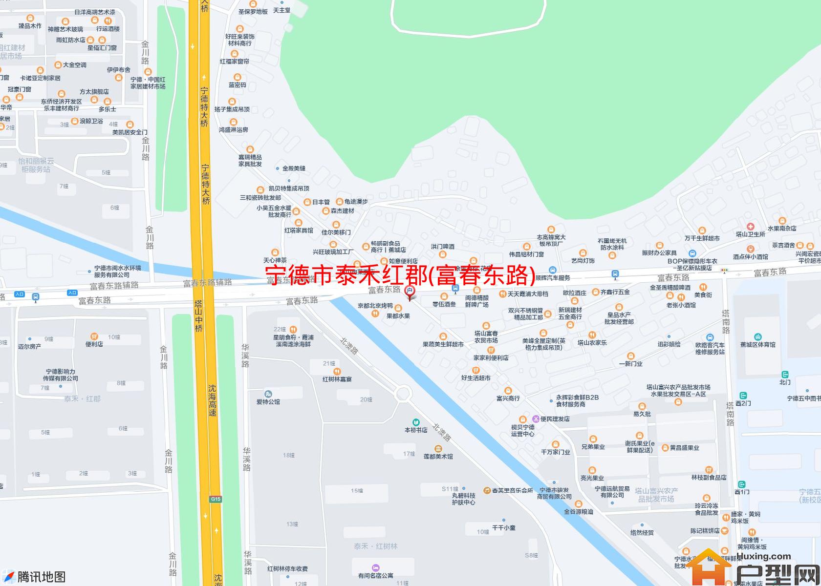 泰禾红郡(富春东路)小区 - 户型网