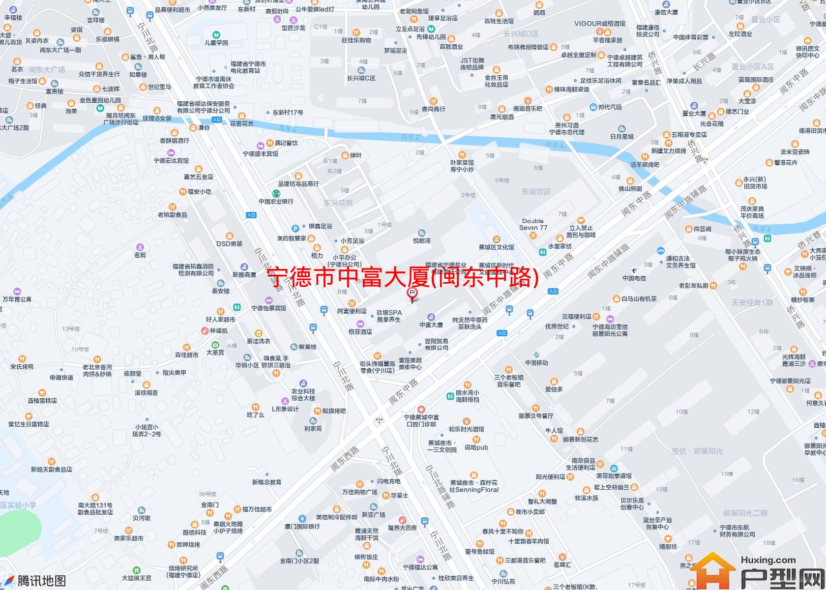 中富大厦(闽东中路)小区 - 户型网