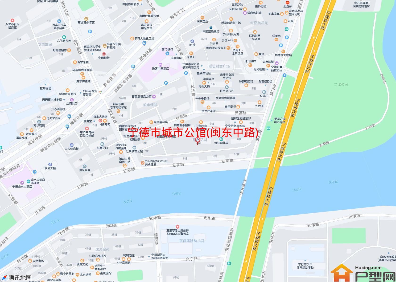 城市公馆(闽东中路)小区 - 户型网