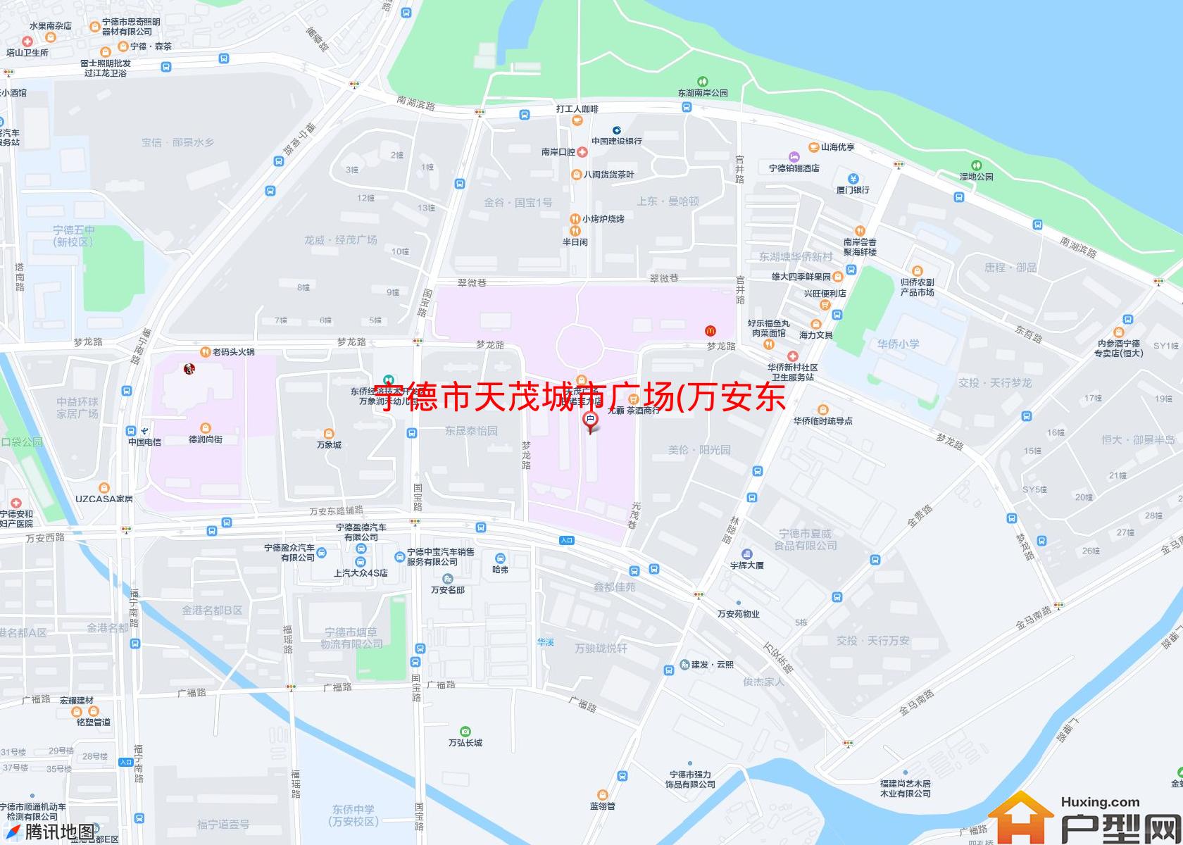 天茂城市广场(万安东路)小区 - 户型网