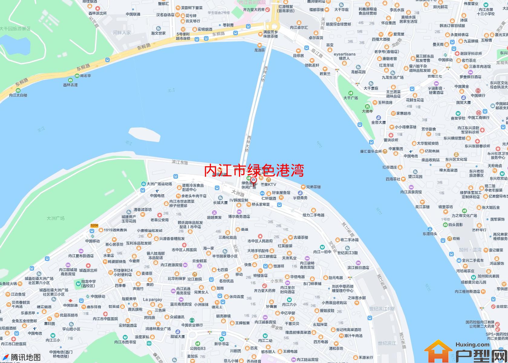 绿色港湾小区 - 户型网