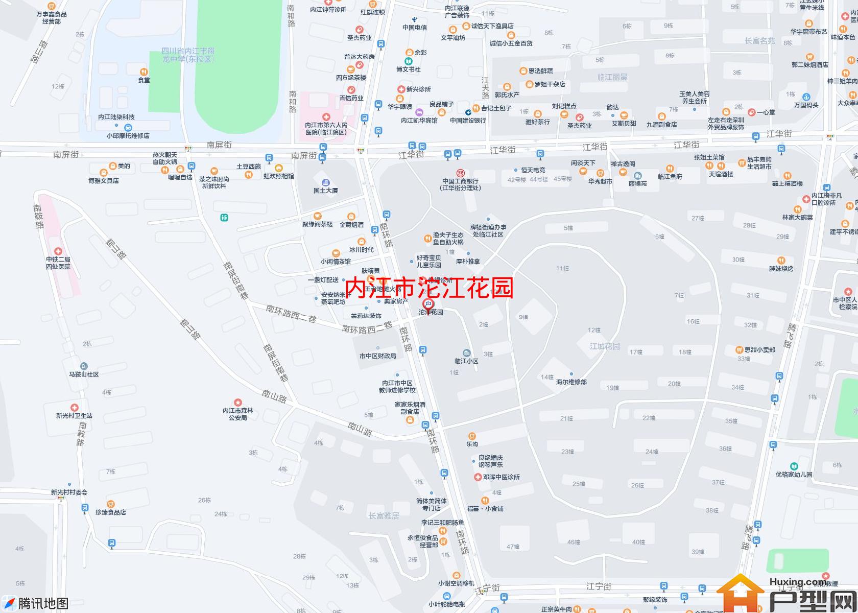 沱江花园小区 - 户型网