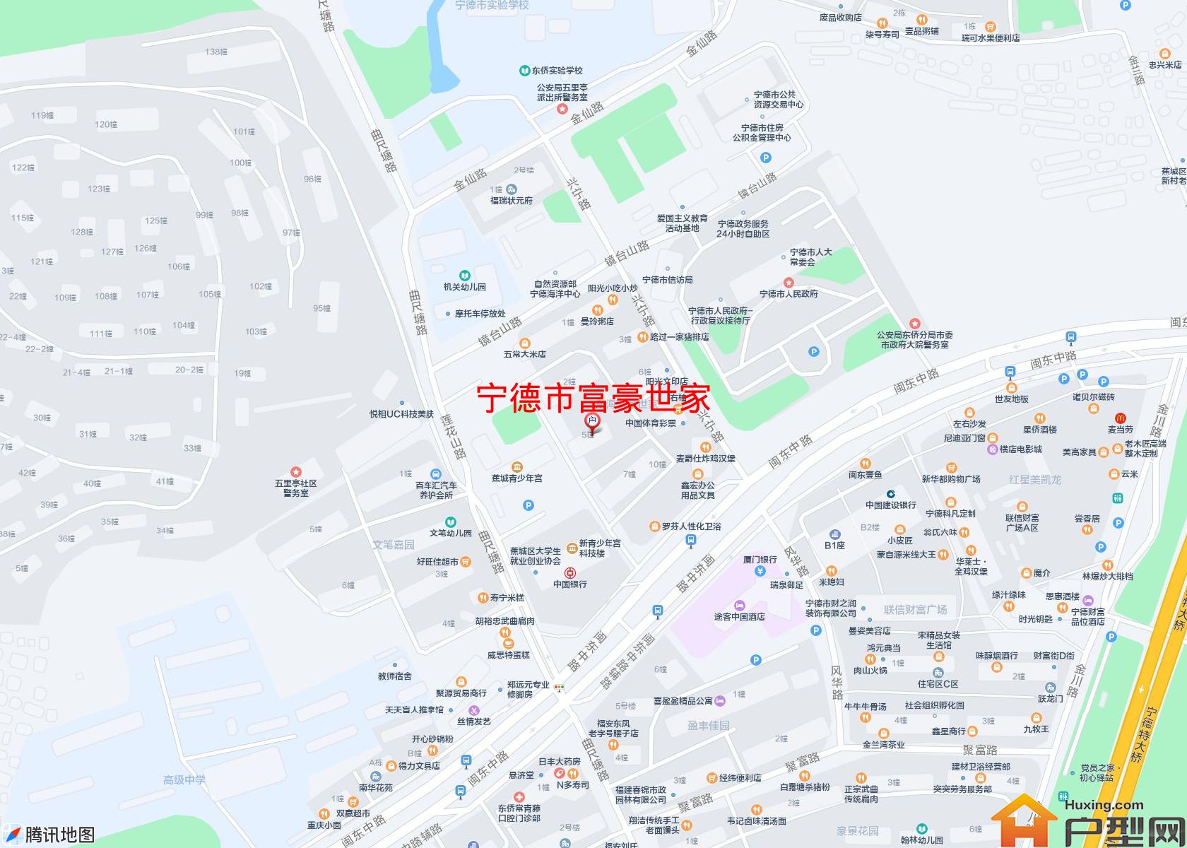 富豪世家小区 - 户型网