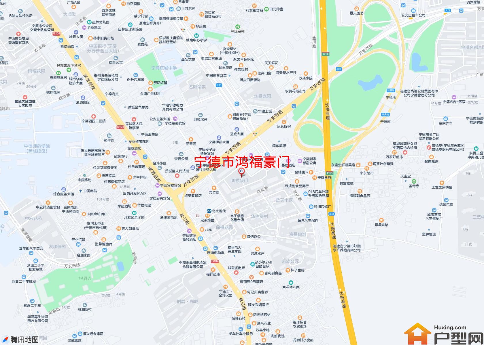 鸿福豪门小区 - 户型网
