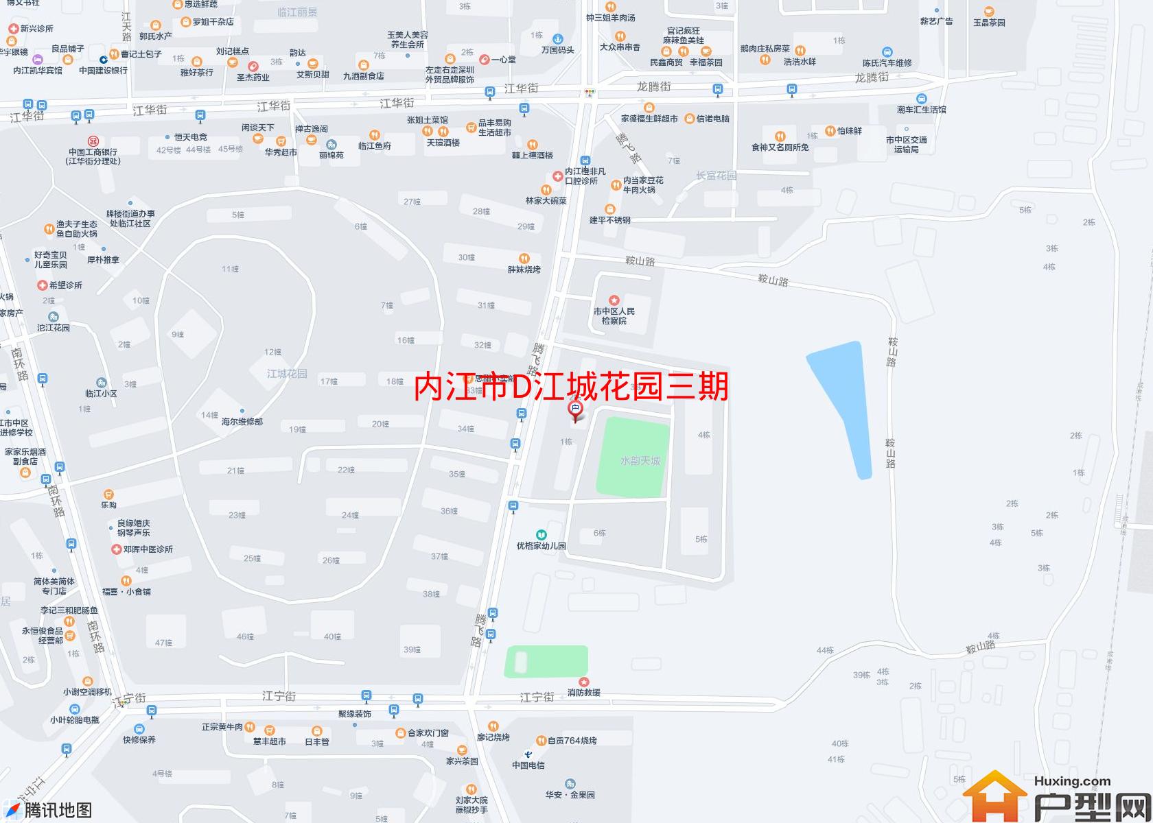 D江城花园三期小区 - 户型网