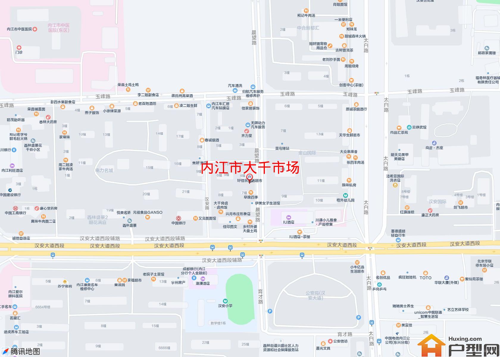 大千市场小区 - 户型网
