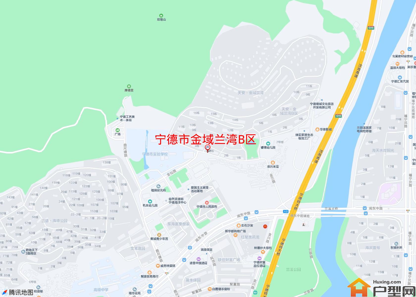 金域兰湾B区小区 - 户型网