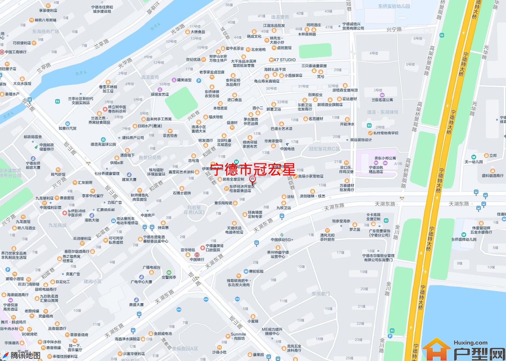 冠宏星小区 - 户型网