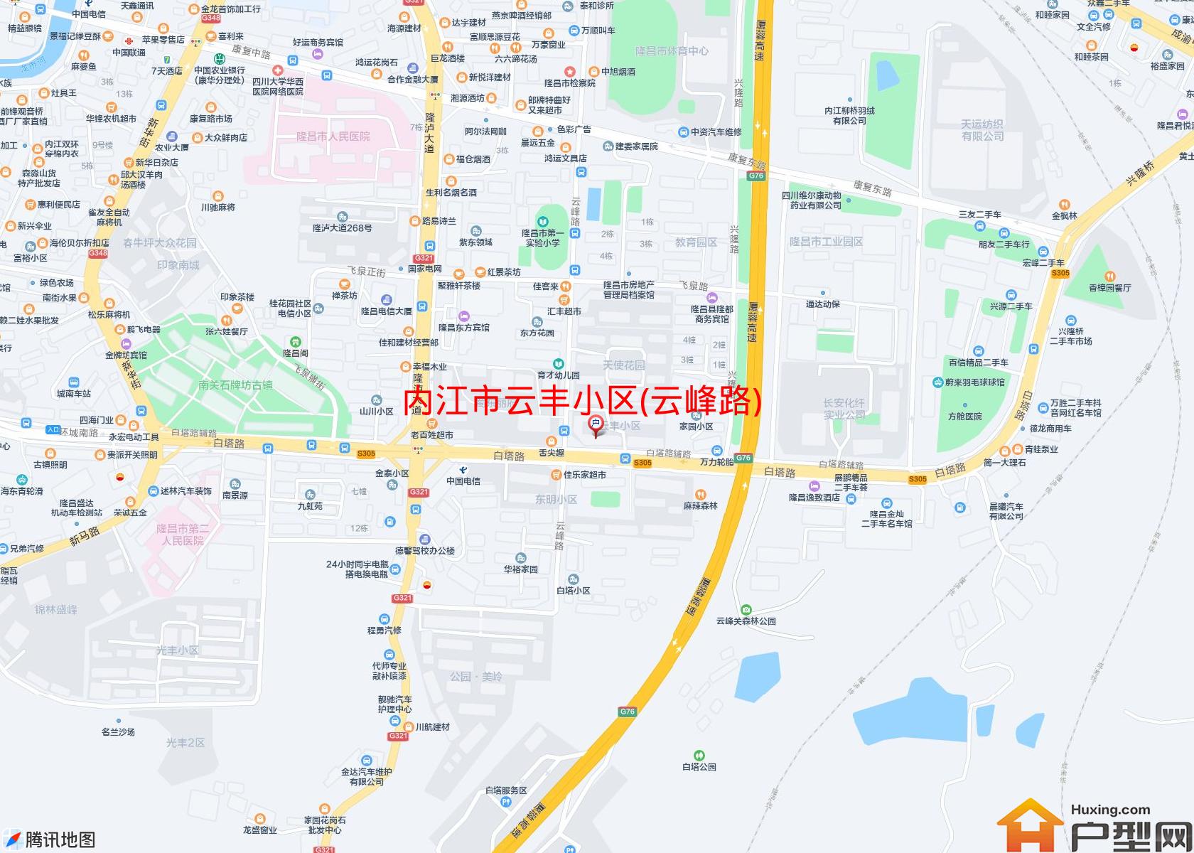 云丰小区(云峰路)小区 - 户型网
