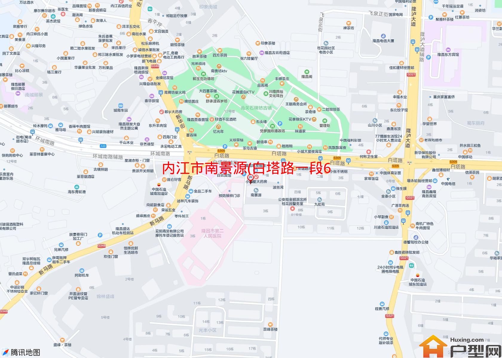 南景源(白塔路一段66号)小区 - 户型网