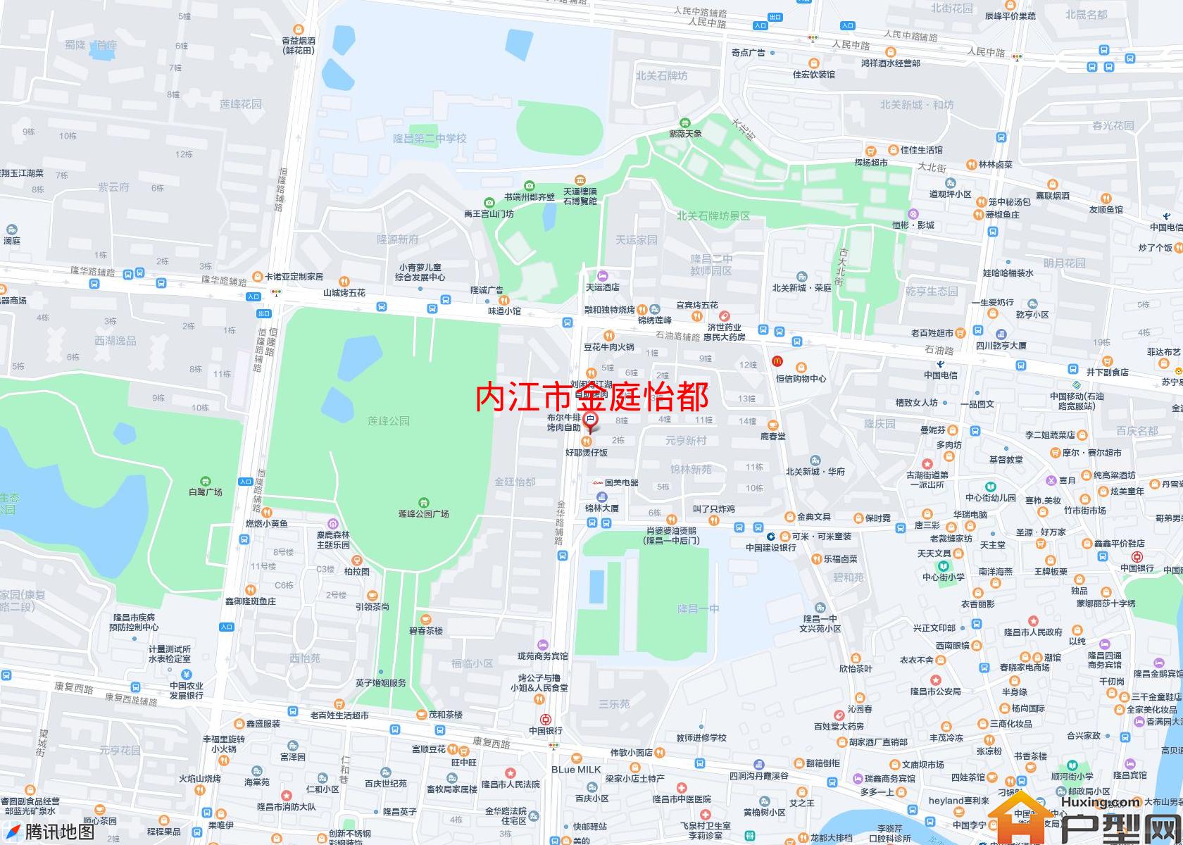 金庭怡都小区 - 户型网