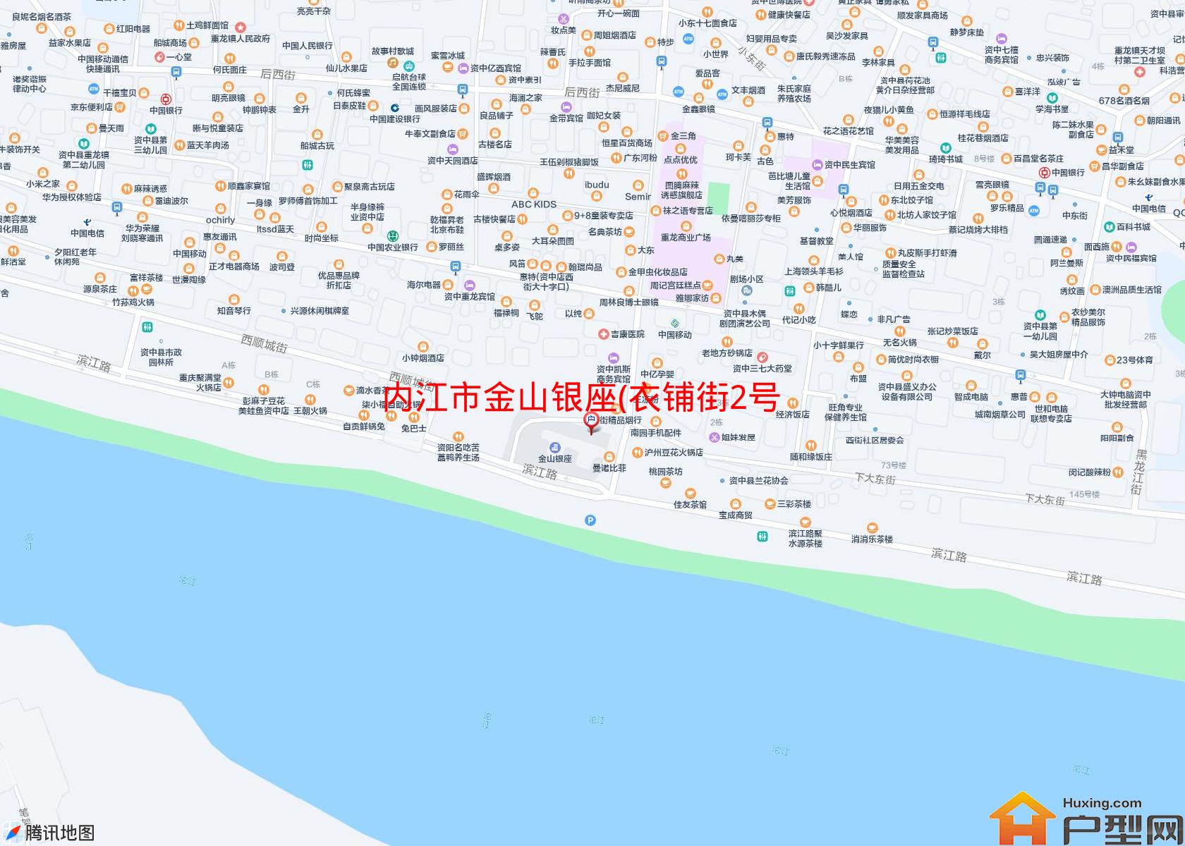 金山银座(衣铺街2号)小区 - 户型网