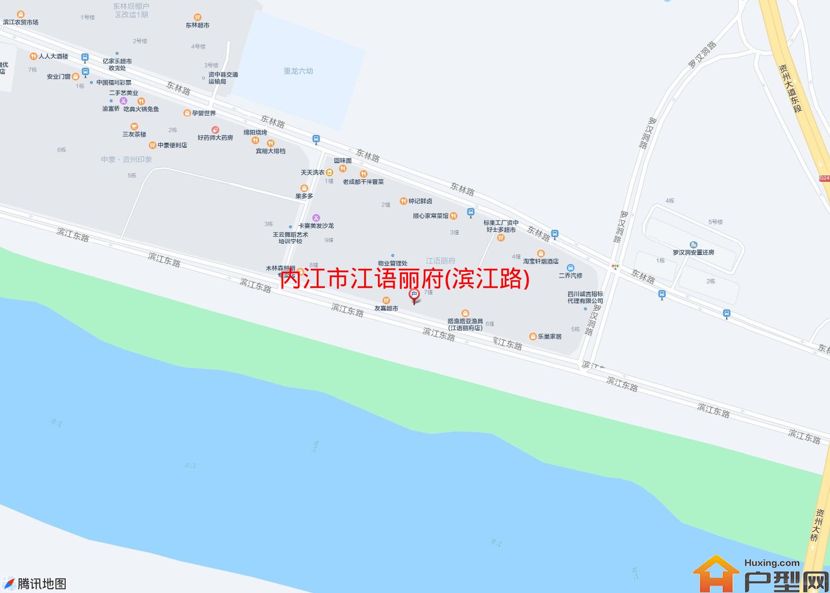 江语丽府(滨江路)小区 - 户型网