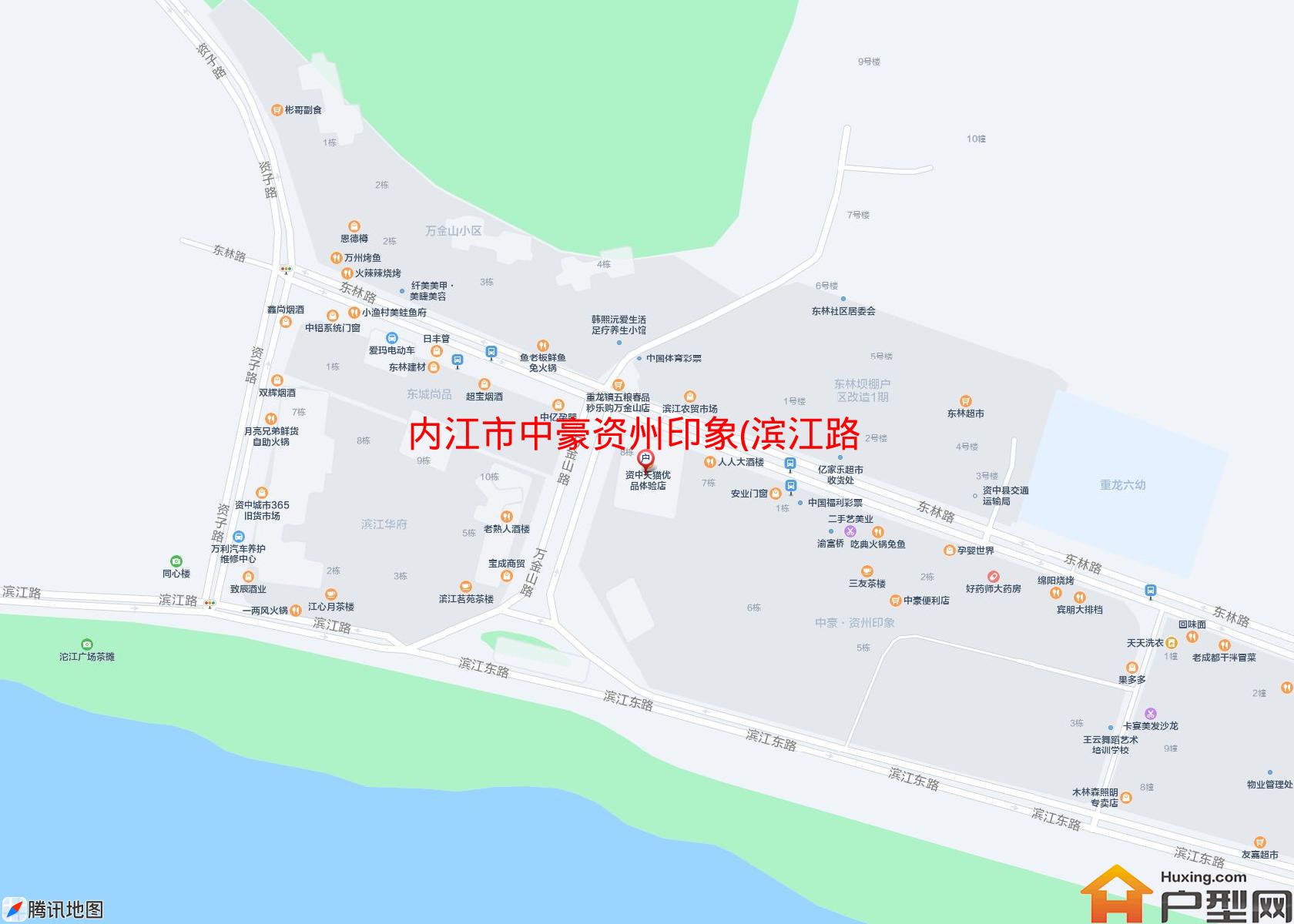 中豪资州印象(滨江路)小区 - 户型网