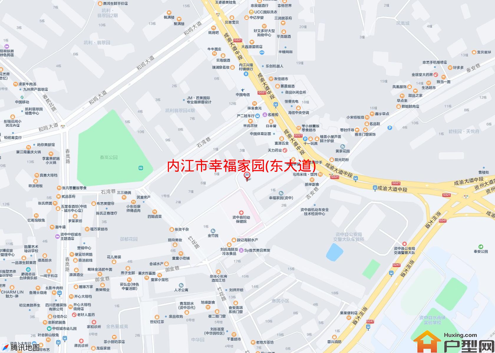 幸福家园(东大道)小区 - 户型网