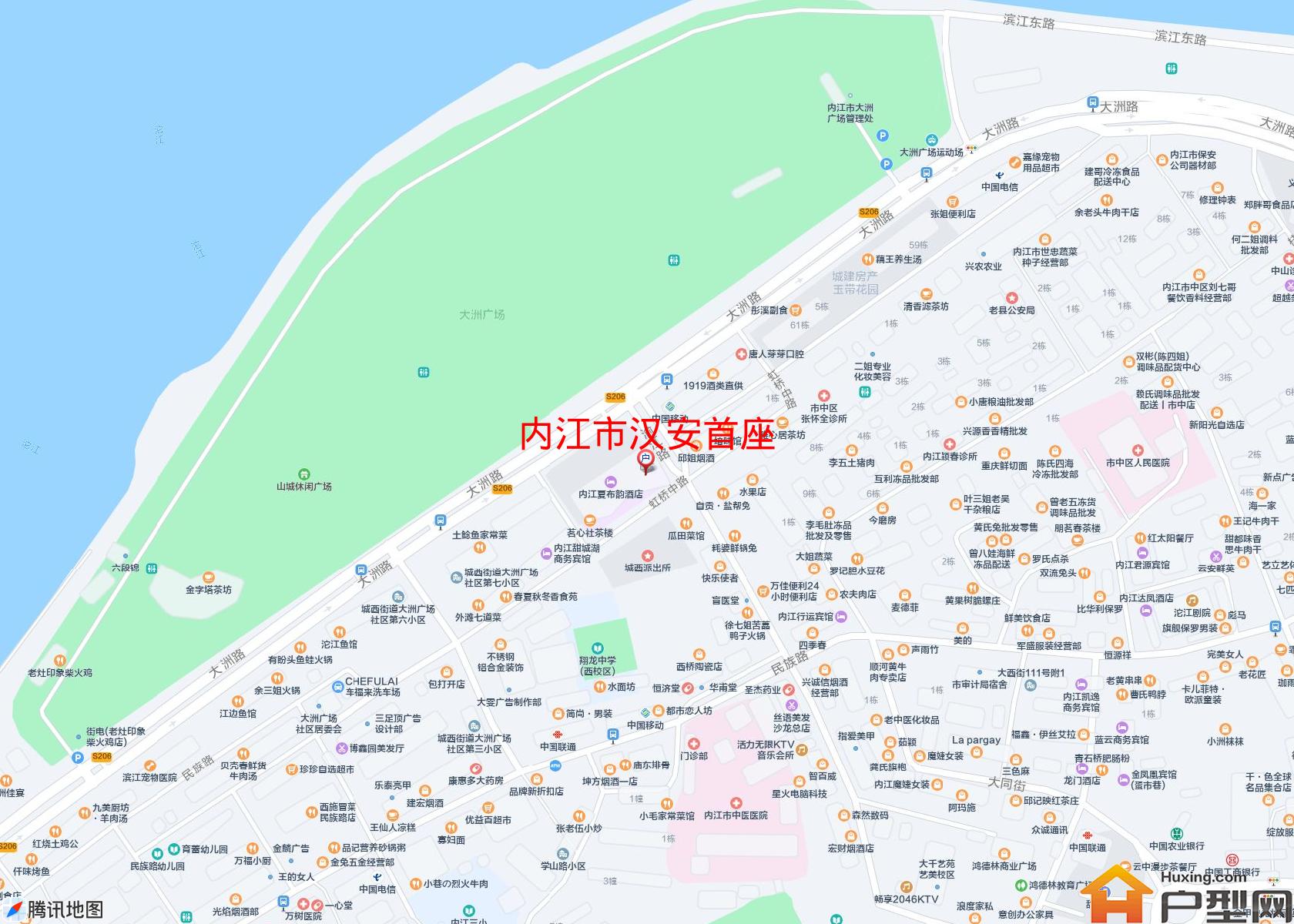 汉安首座小区 - 户型网