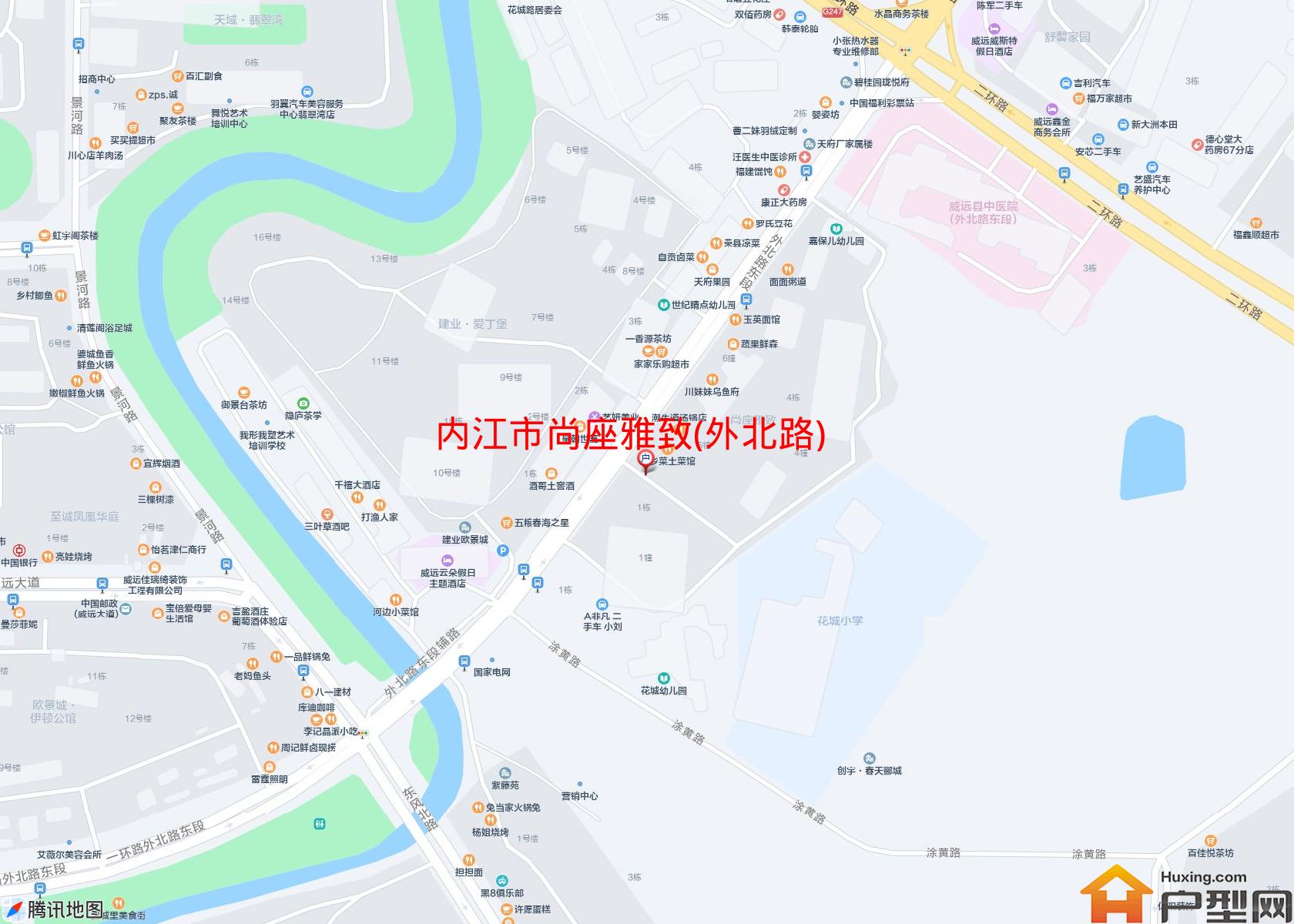 尚座雅致(外北路)小区 - 户型网