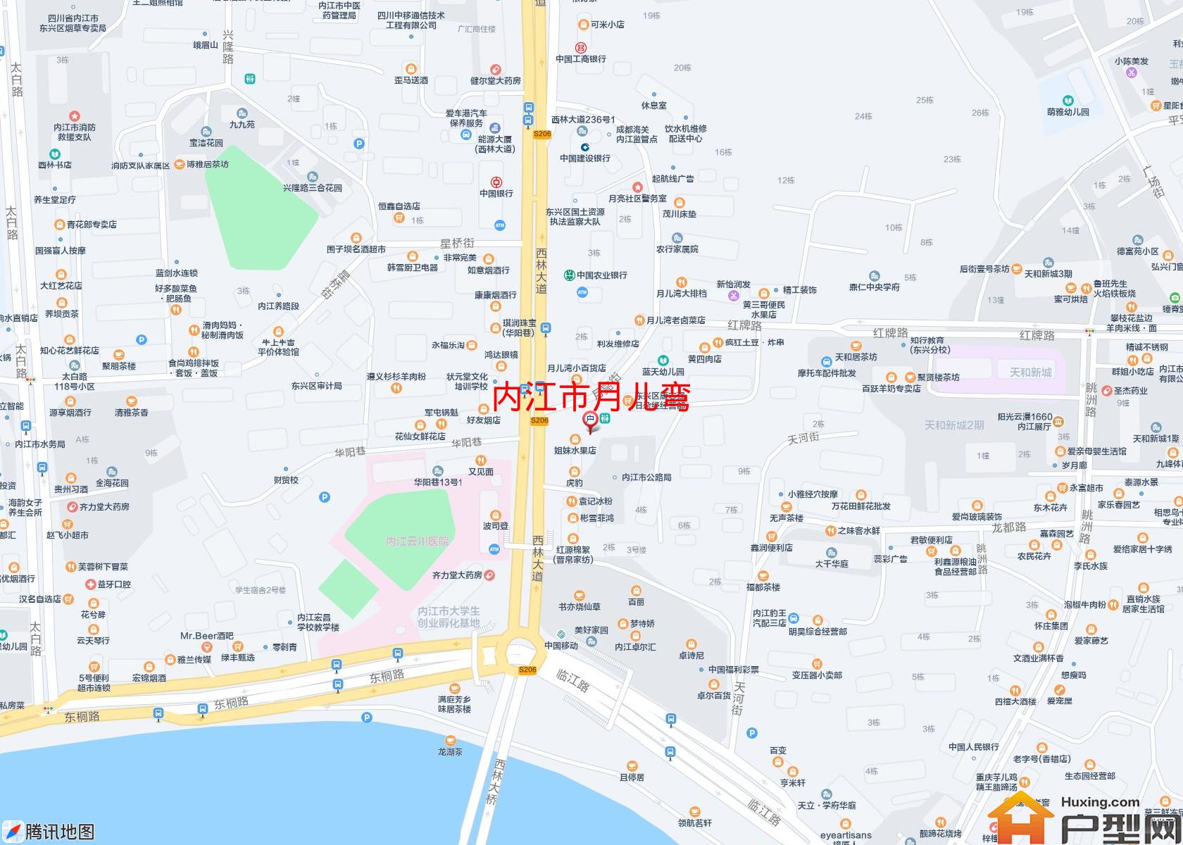 月儿弯小区 - 户型网