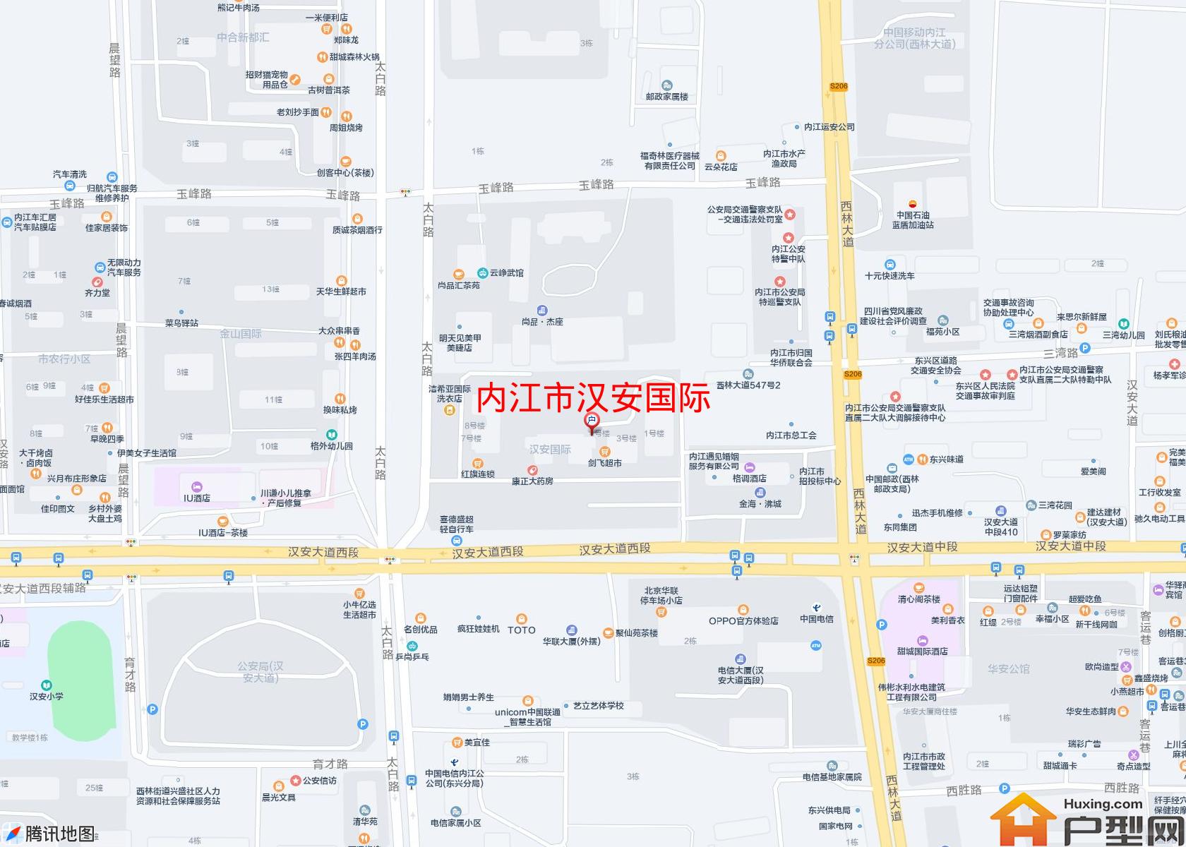 汉安国际小区 - 户型网