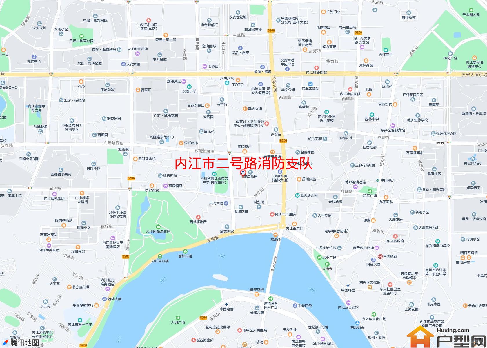 二号路消防支队小区 - 户型网