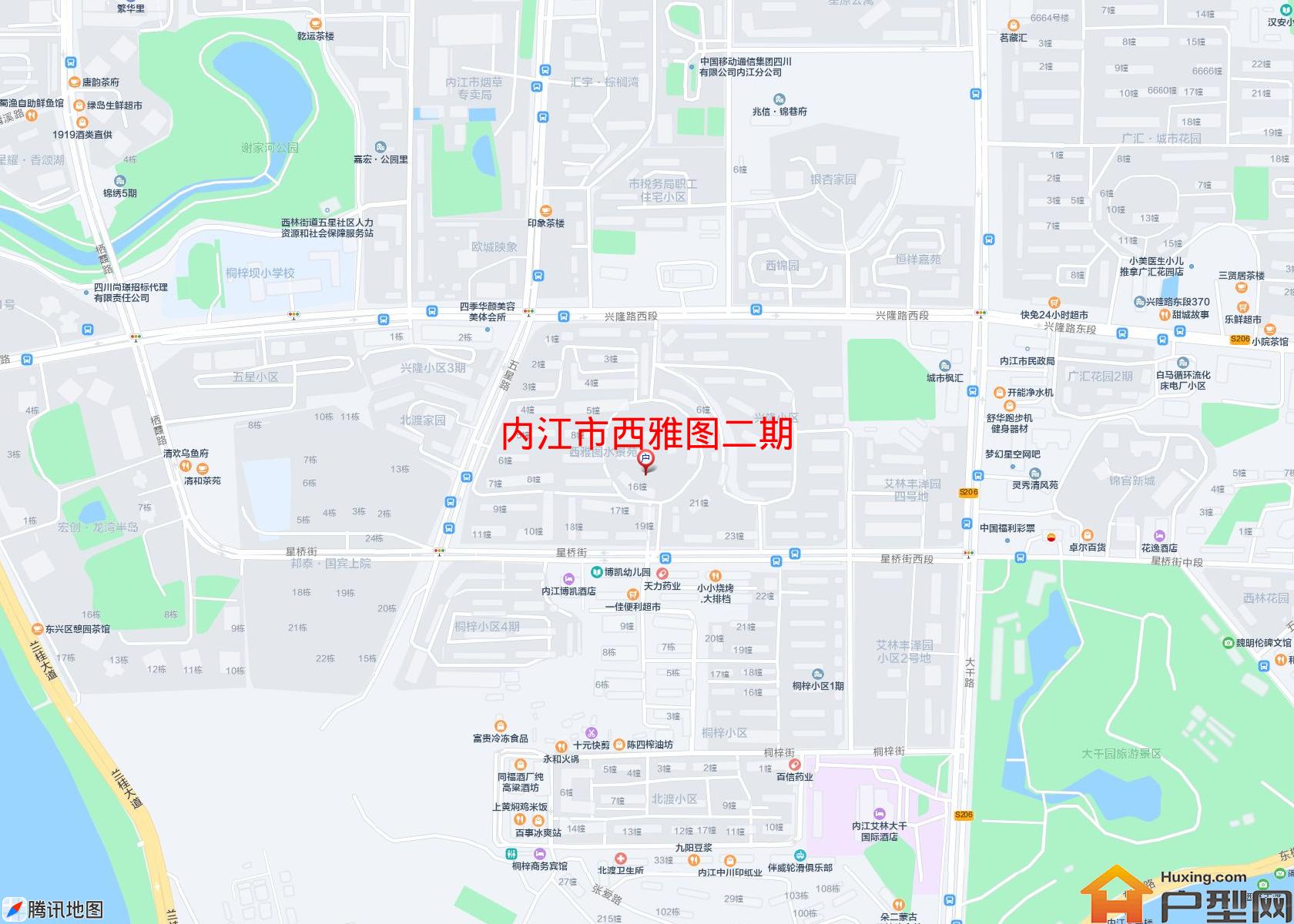 西雅图二期小区 - 户型网