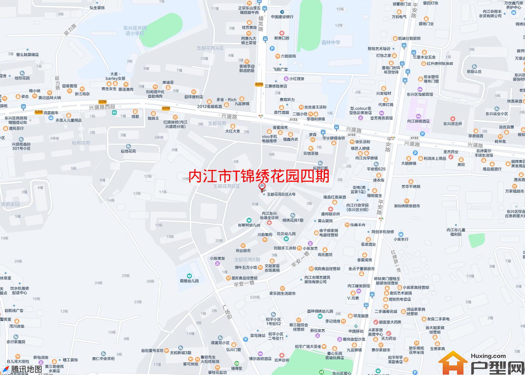 T锦绣花园四期小区 - 户型网