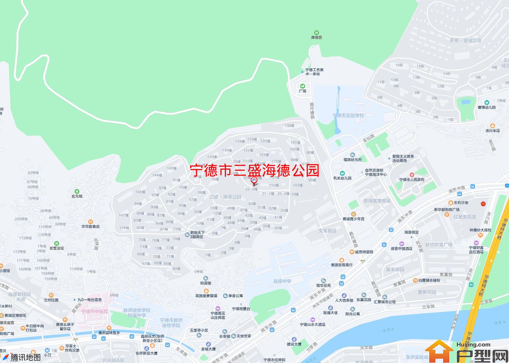 三盛海德公园小区 - 户型网