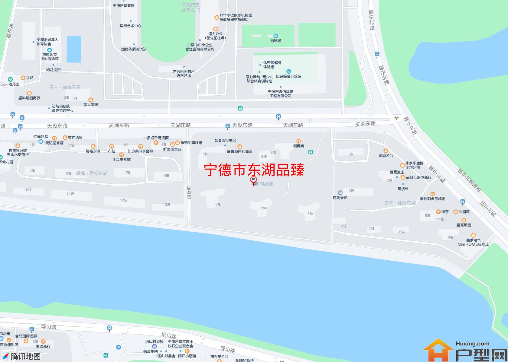 东湖品臻小区 - 户型网