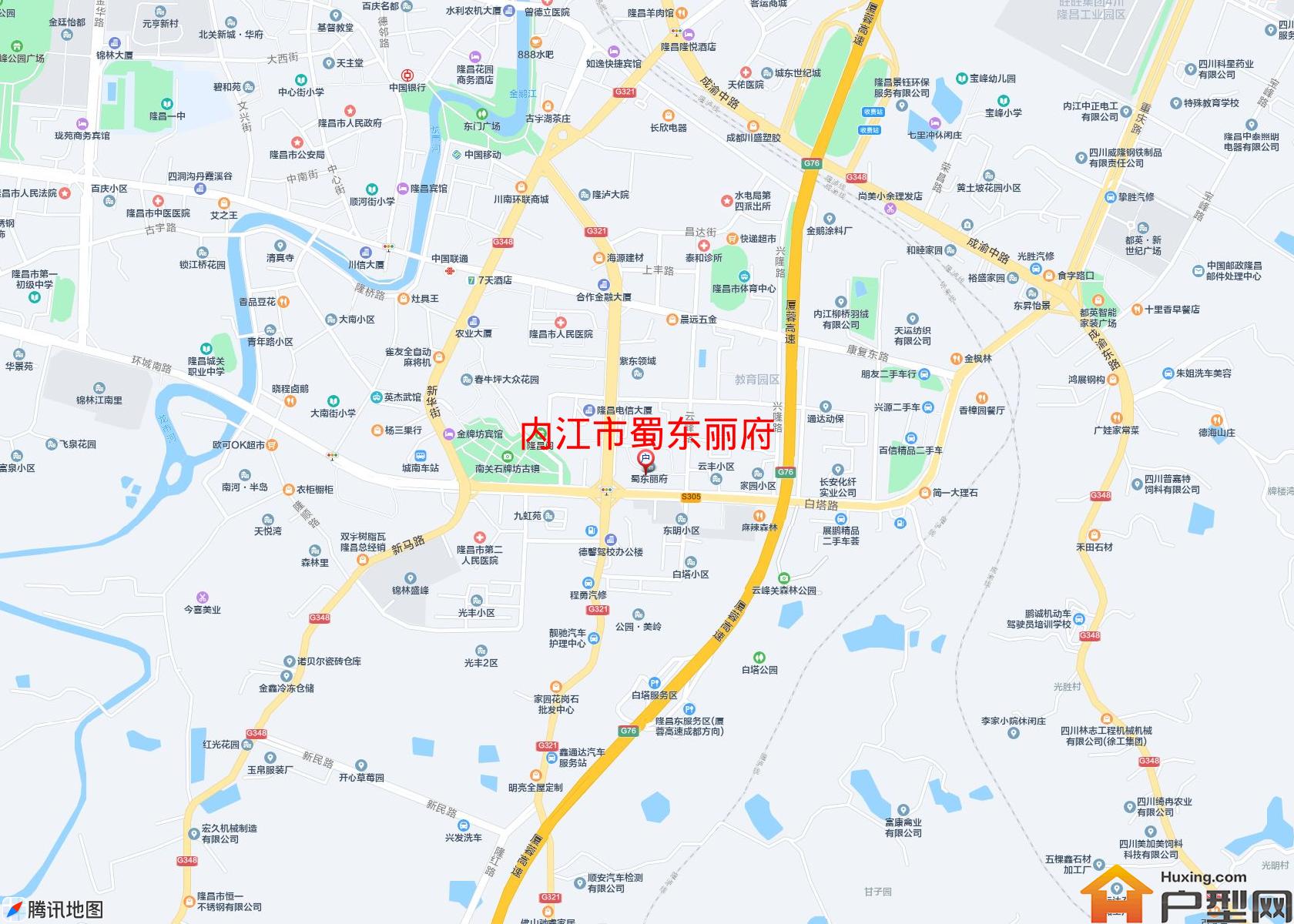 蜀东丽府小区 - 户型网