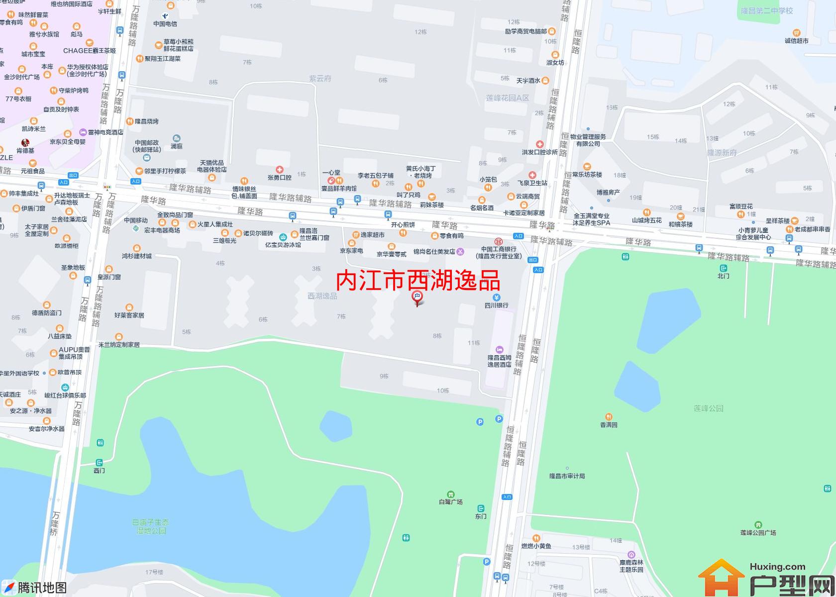 西湖逸品小区 - 户型网